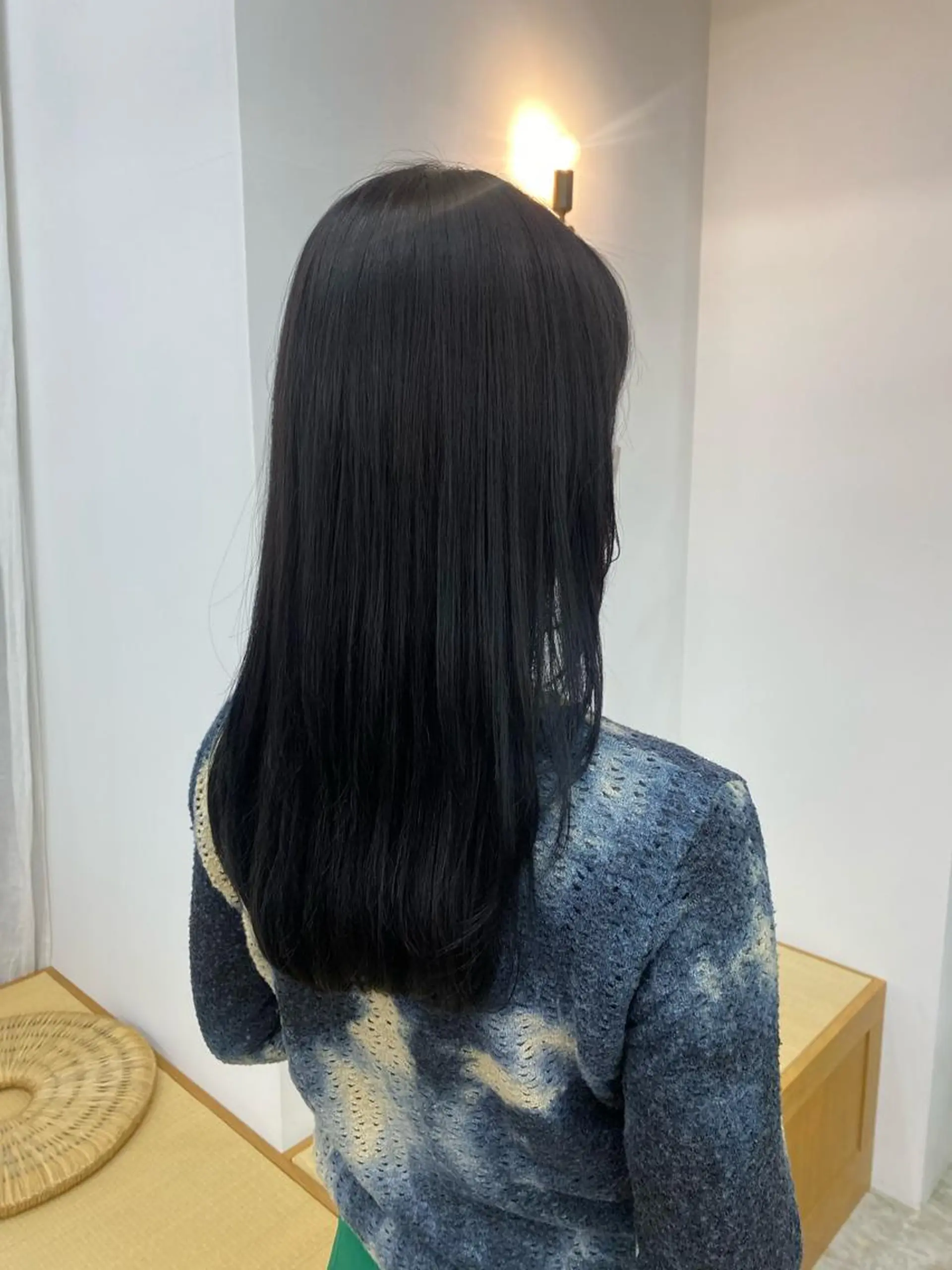 ロング カラー KVELL ユナのヘアスタイル