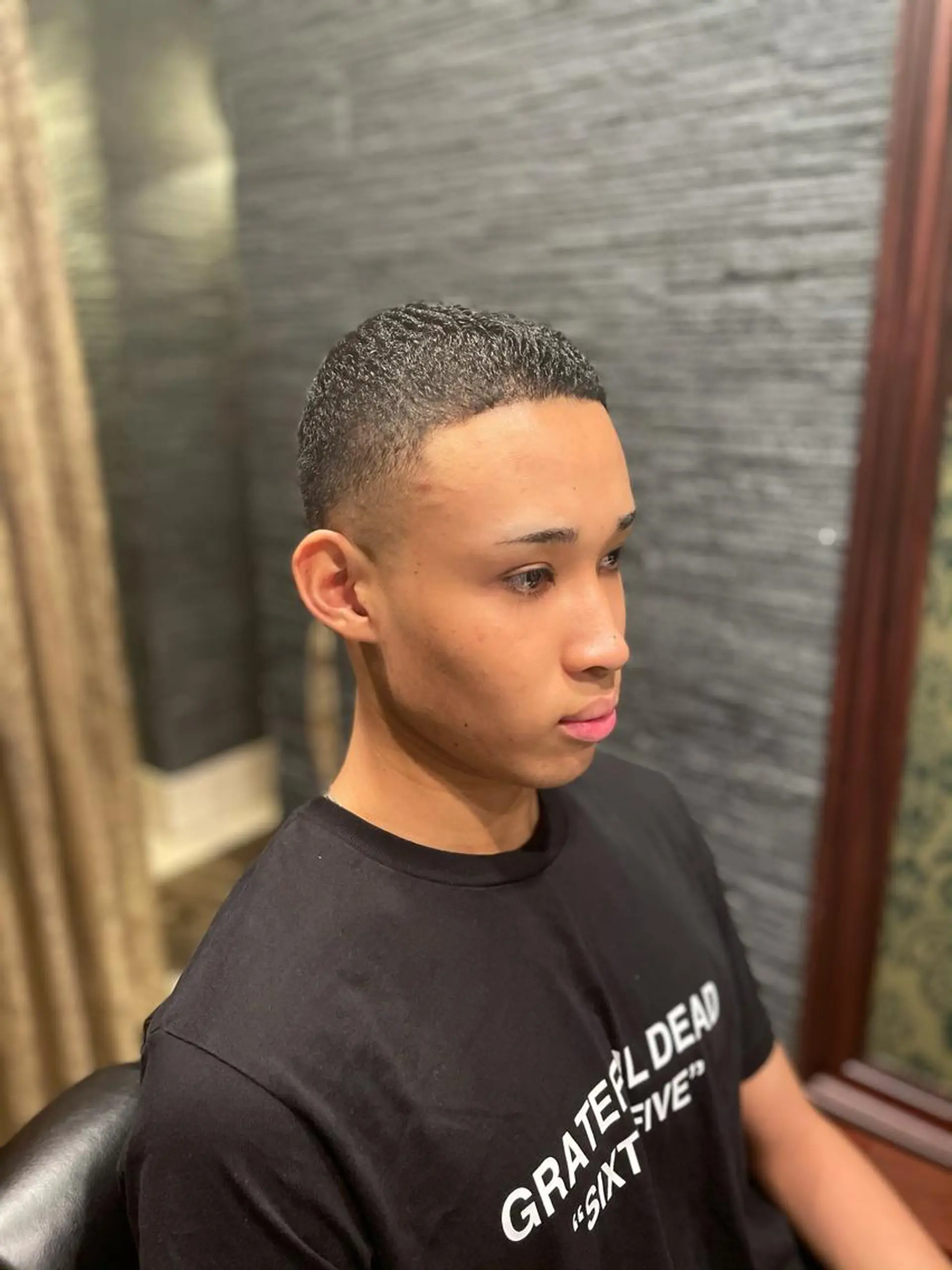 ショート メンズ 野川 純麗のヘアスタイル