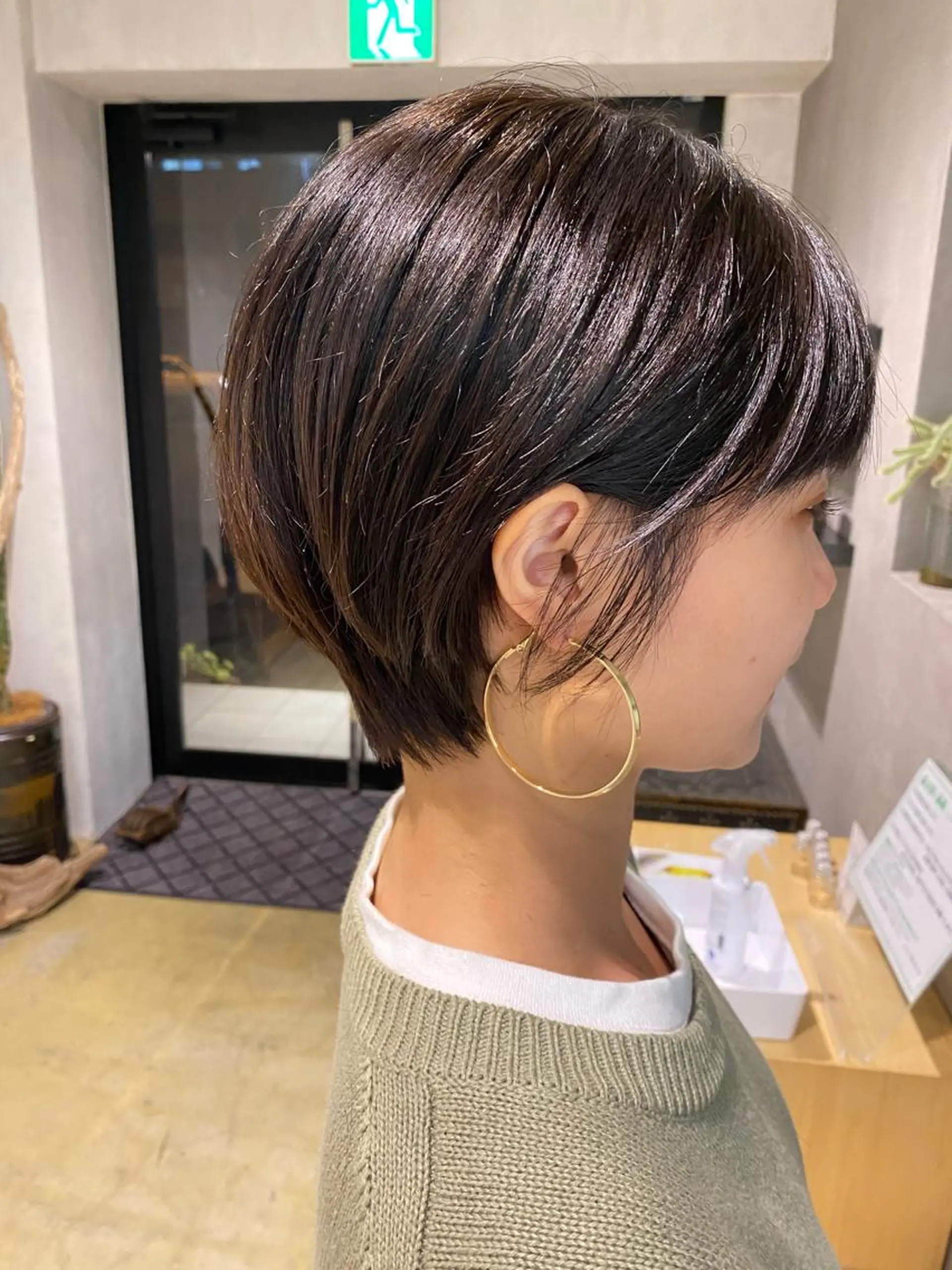 ショート カラー 近藤 千裕のヘアスタイル