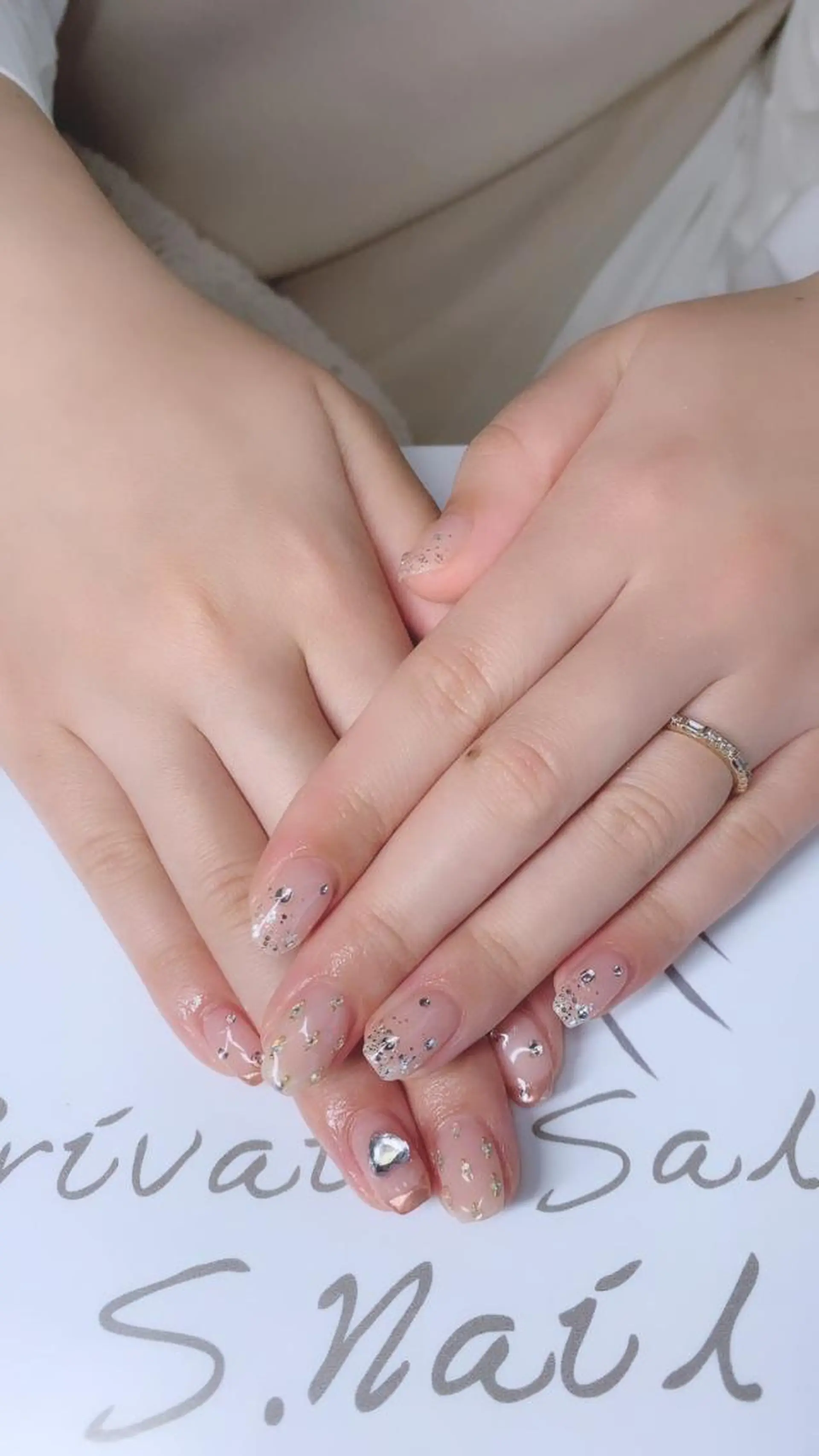 ネイル 西大分S.Nail 𓏲⋆🪸.⋆⸜🫧のネイルデザイン