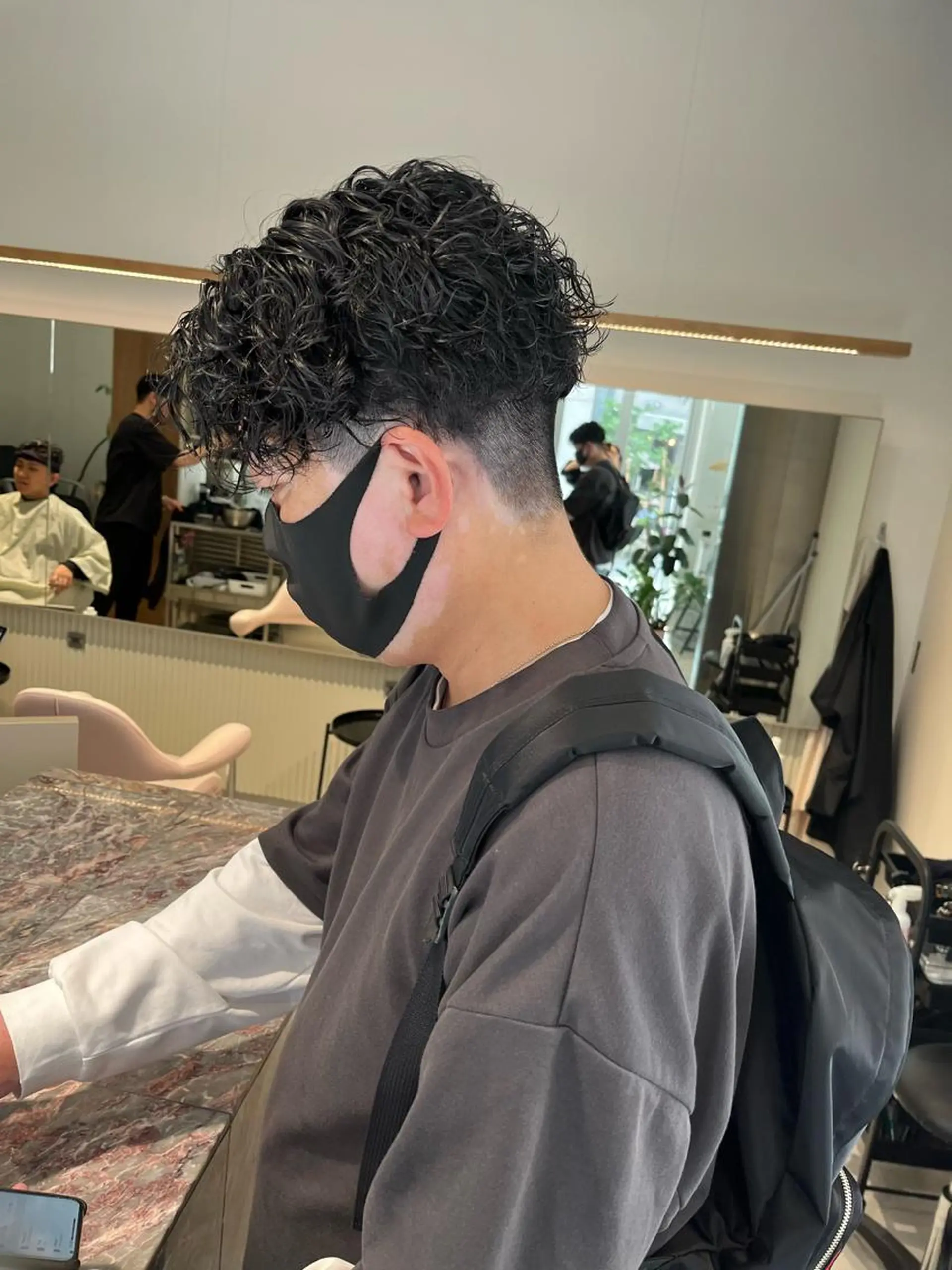 パーマ メンズ カット bleach所属・池田 寿子のヘアスタイル