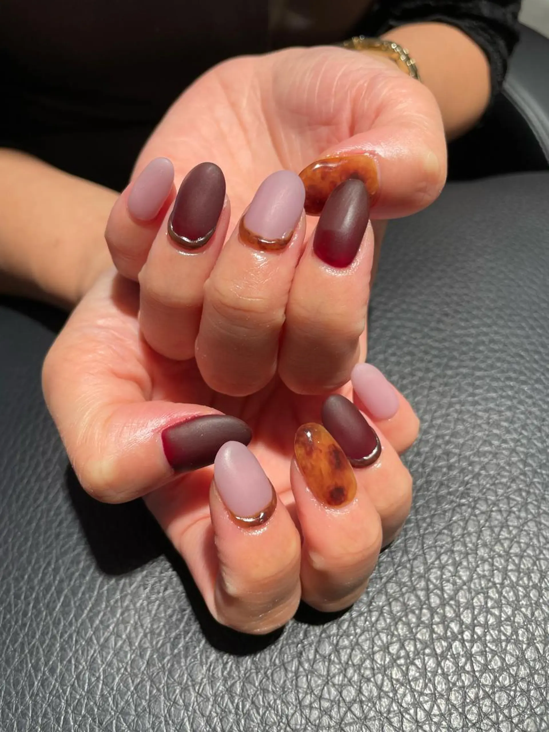 ネイル マットネイル ハンドネイル フットネイル HAIR MAKE Aila所属・Aila.nail _F_AYUMIのネイルデザイン