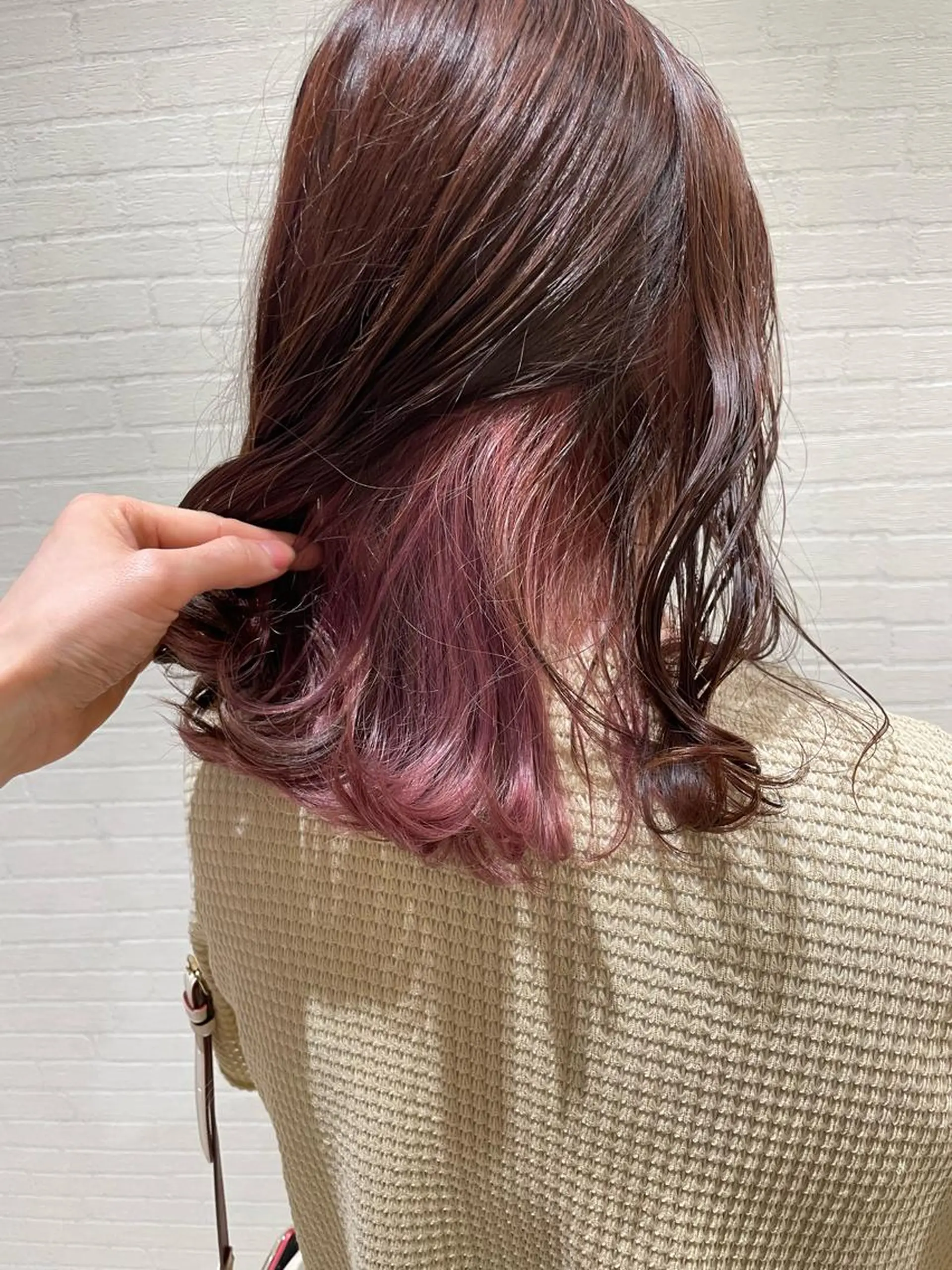 セミロング LiTA RIKUのヘアスタイル