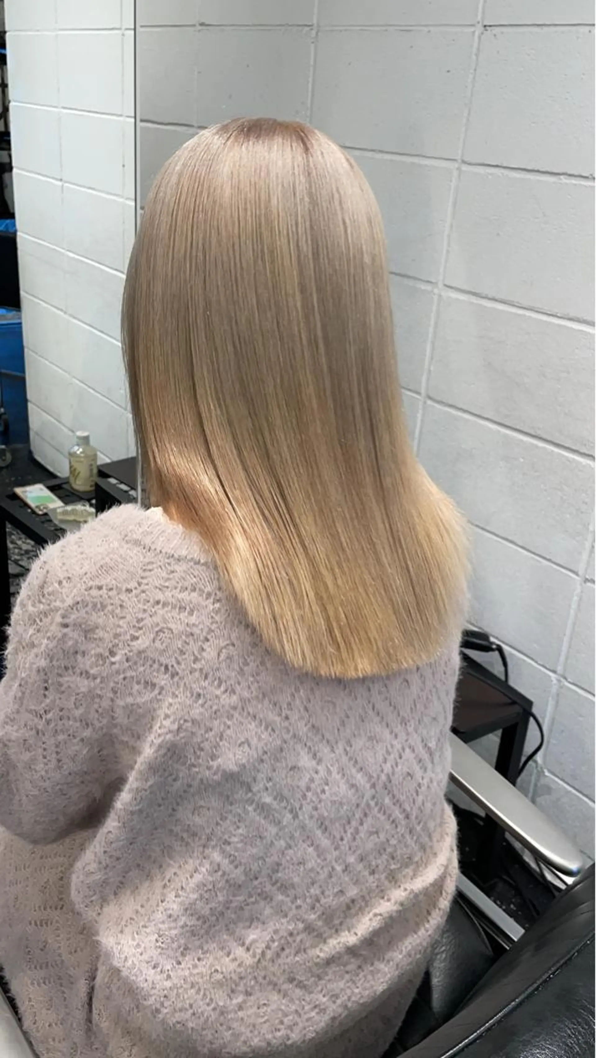 カラー ヘアアレンジ ブリーチ ブロンド ホワイトブロンド カット ヘアカラー トリートメント 艶ハイトーン/ヘア アレンジAYAKAのヘアスタイル