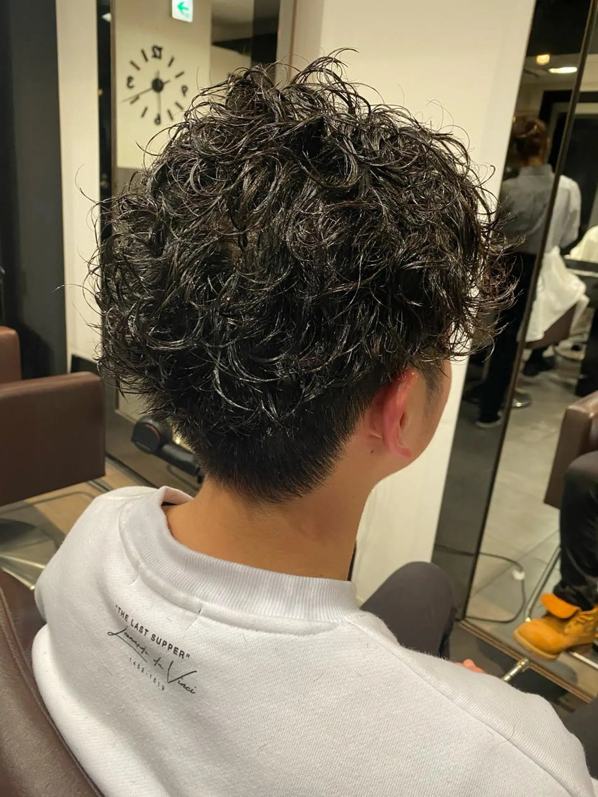 メンズ カット パーマ ⭕️メンズパーマ⭕️ 山口　裕太郎のヘアスタイル