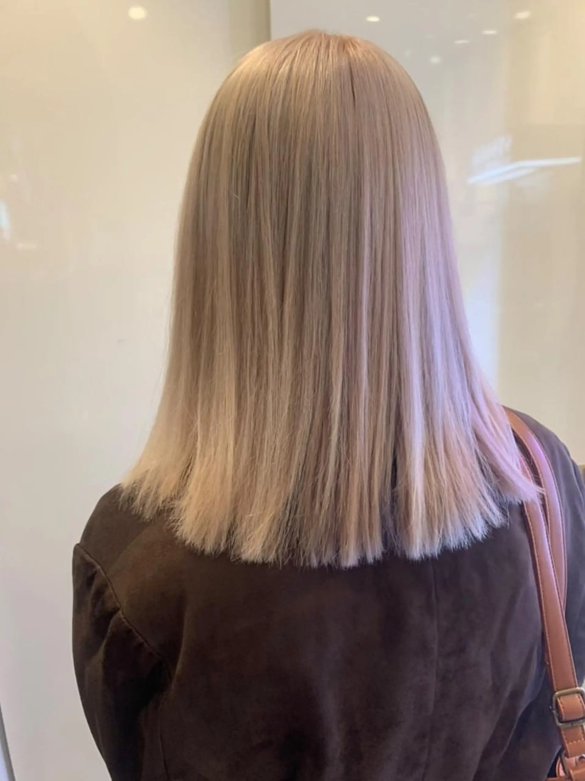 ミディアム カラー ヘアカラー 美髪形成！色素改善！ 秋田　和輝のヘアスタイル