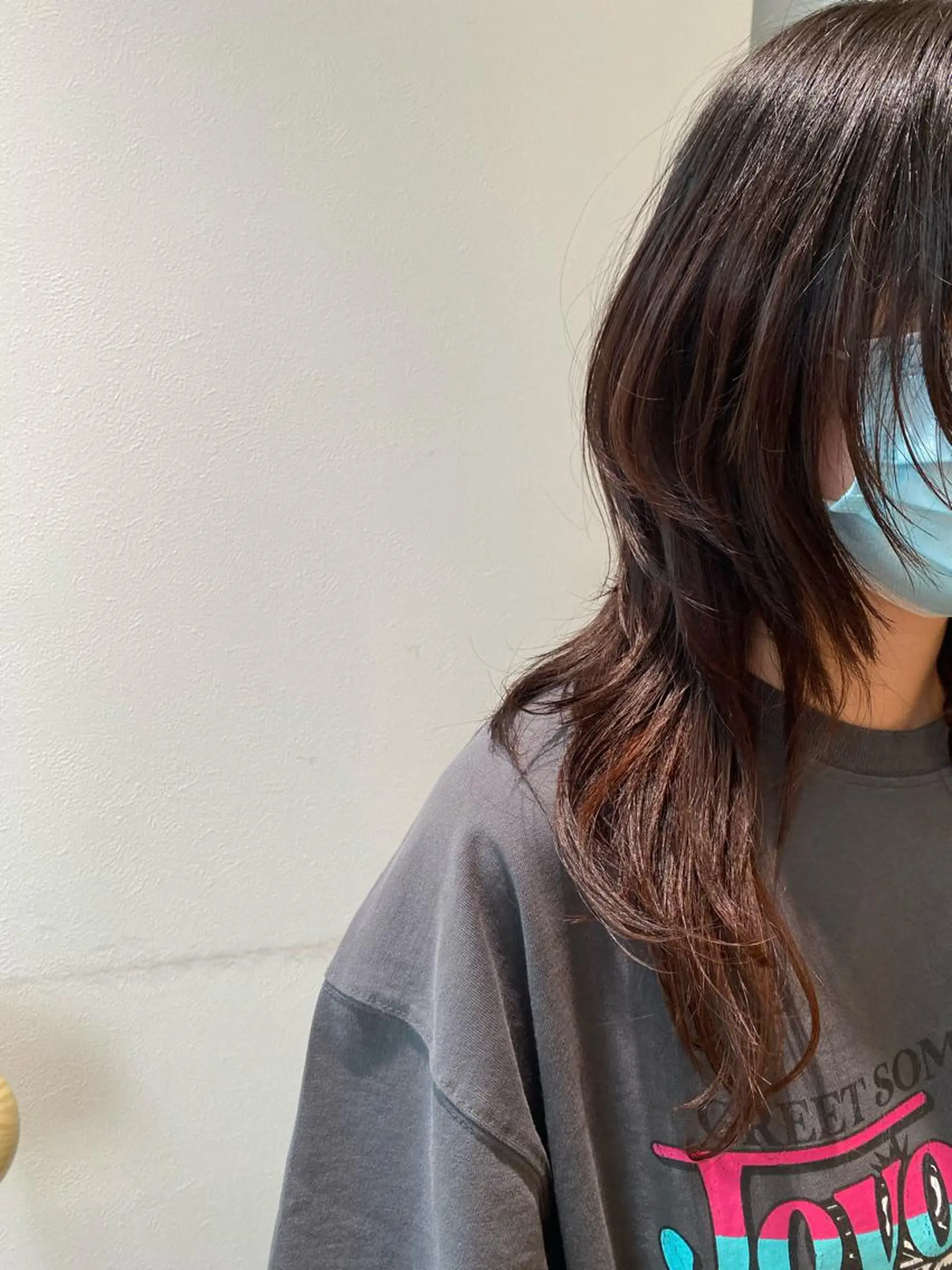 ロング レイヤーカット ロング ウルフカット カット オスズ 🎀´-のヘアスタイル