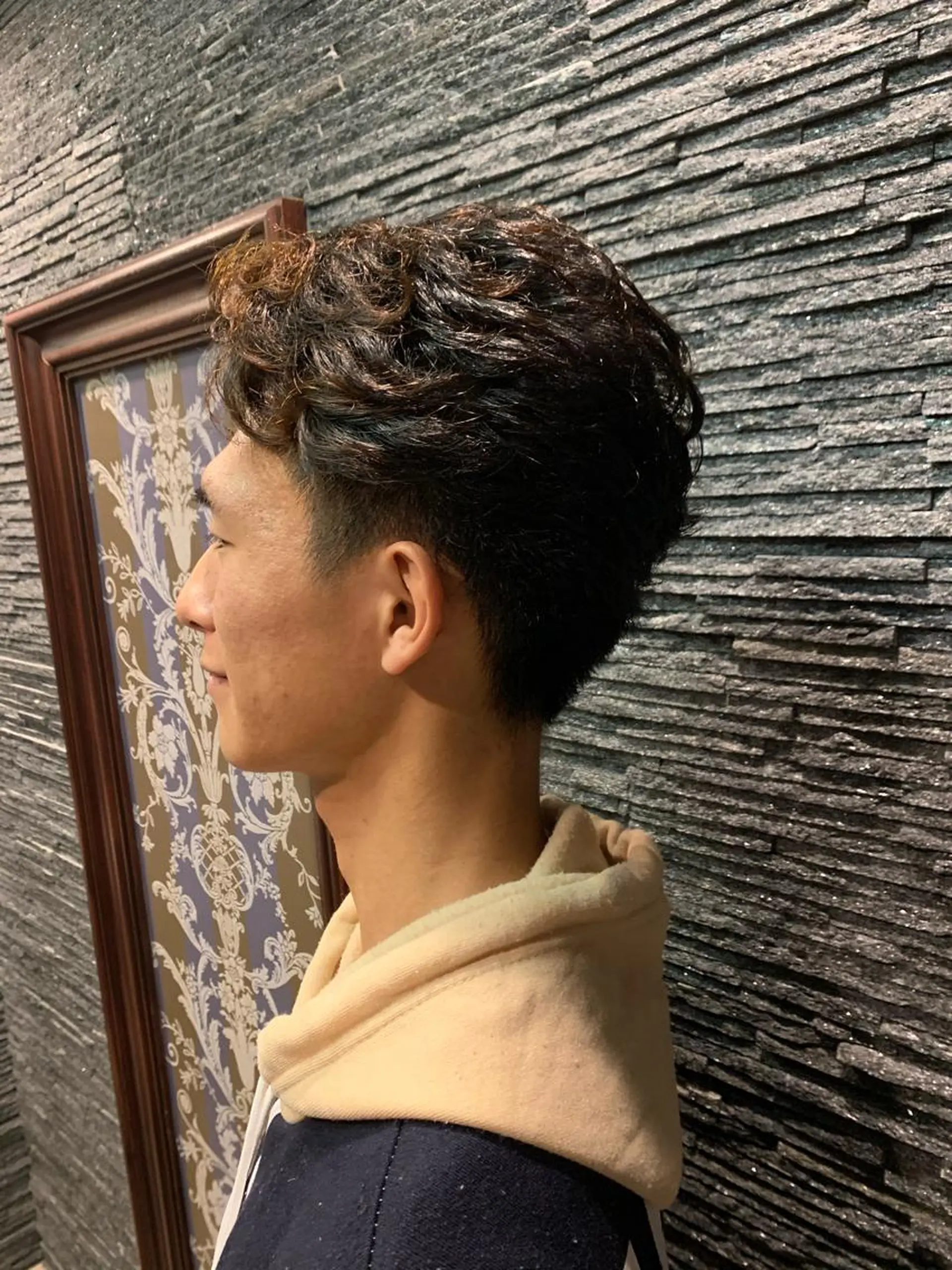 メンズ メンズパーマ 栗原 周太郎のヘアスタイル