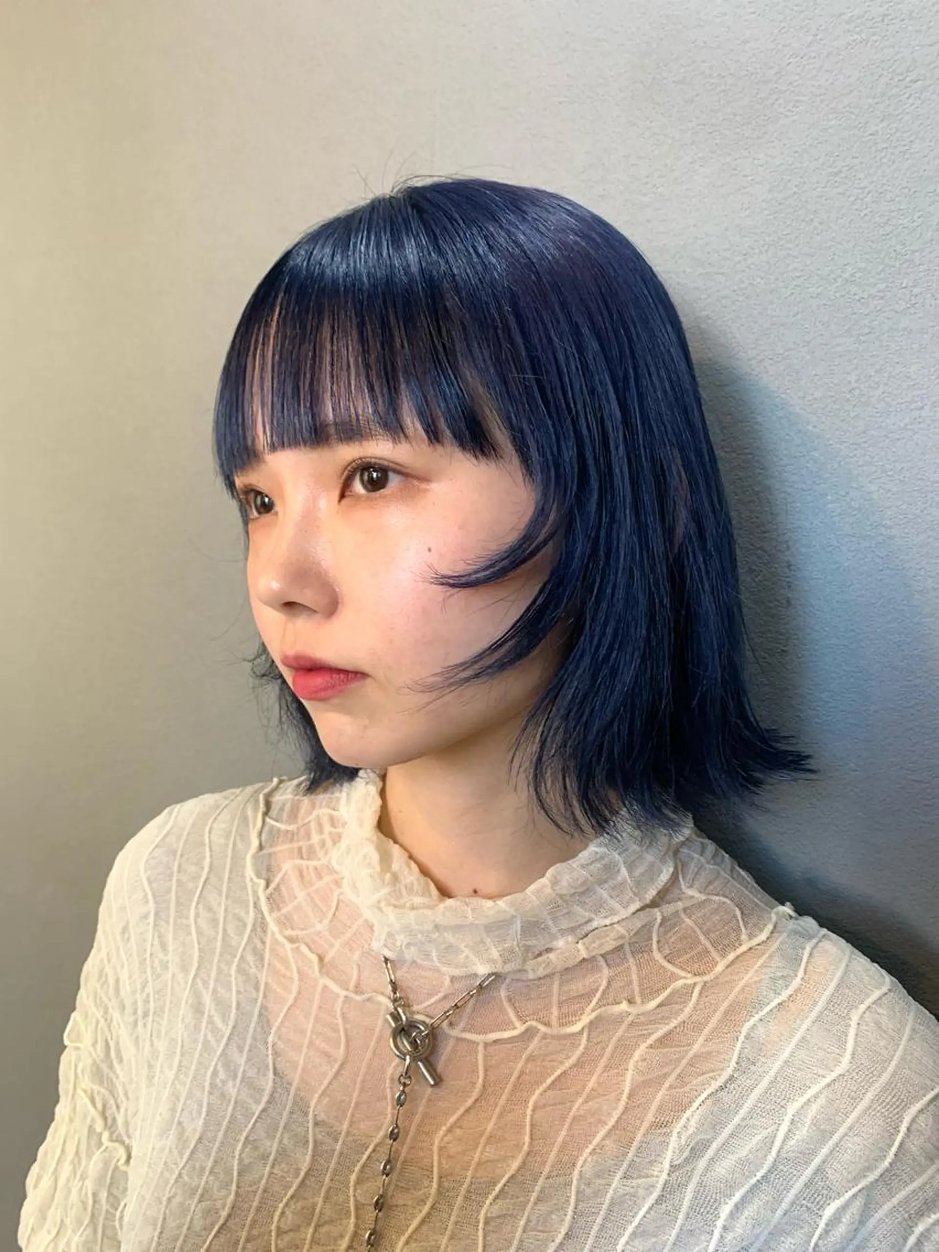 ショート 髪質改善ストレート/ ブリーチ／渋谷　福田のヘアスタイル