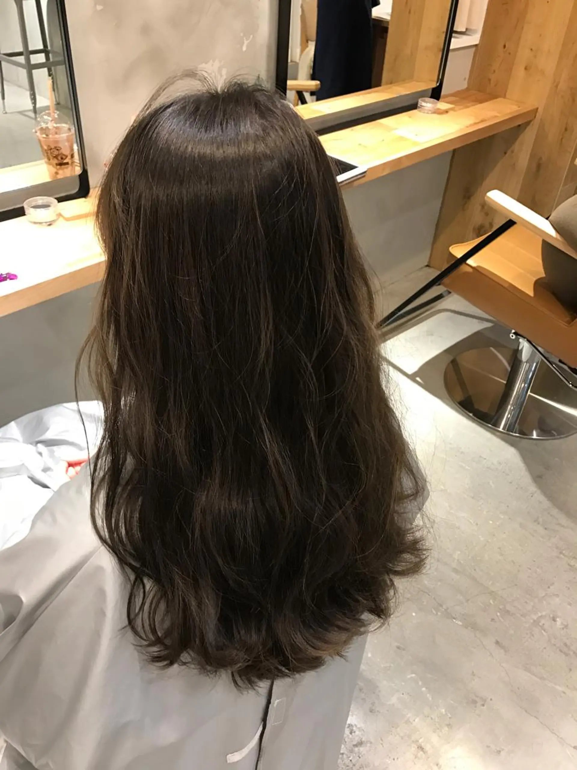 ロング カラー 透明感カラー DopeLIT モデル募集中のヘアスタイル