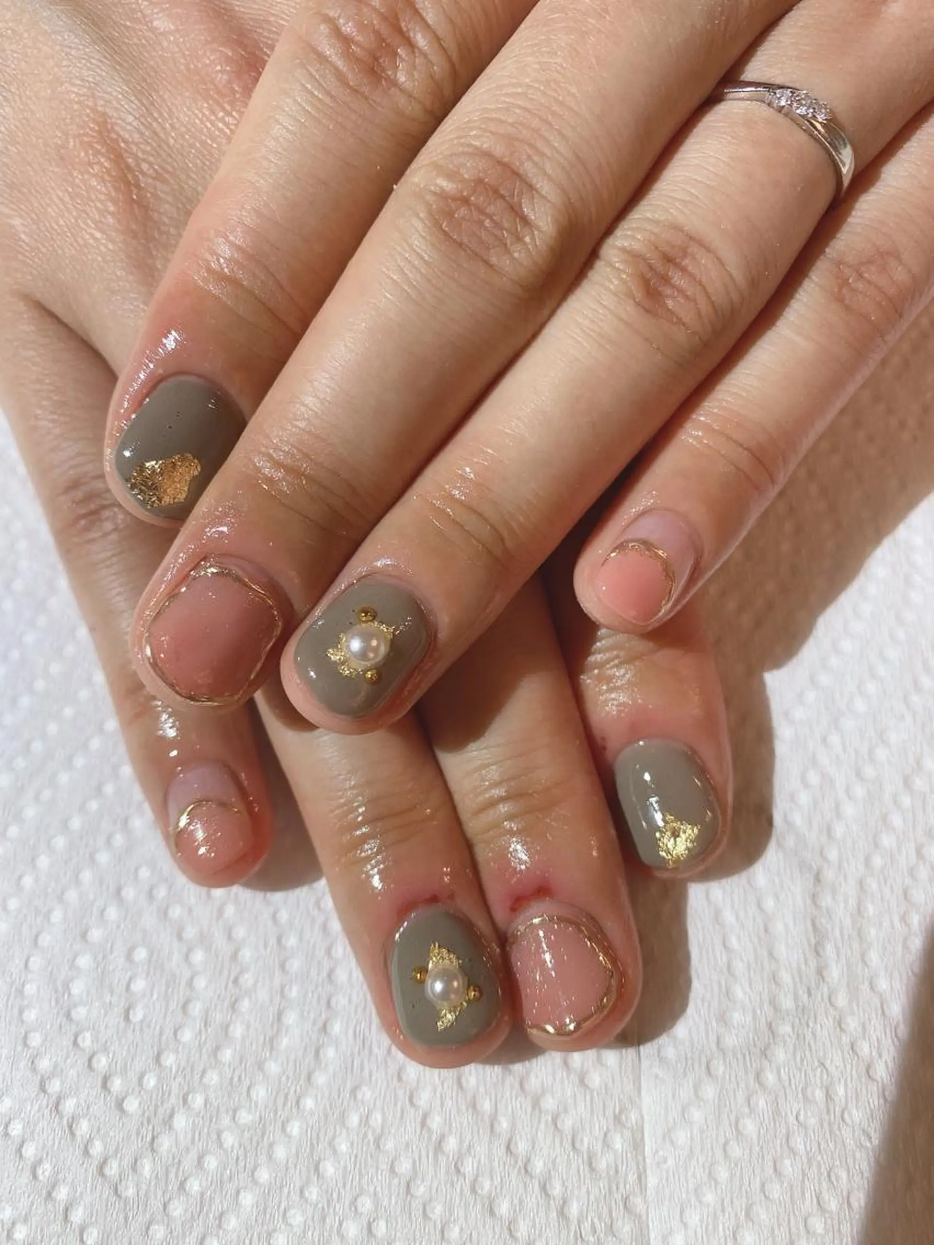 ショート shandy nailのネイルデザイン