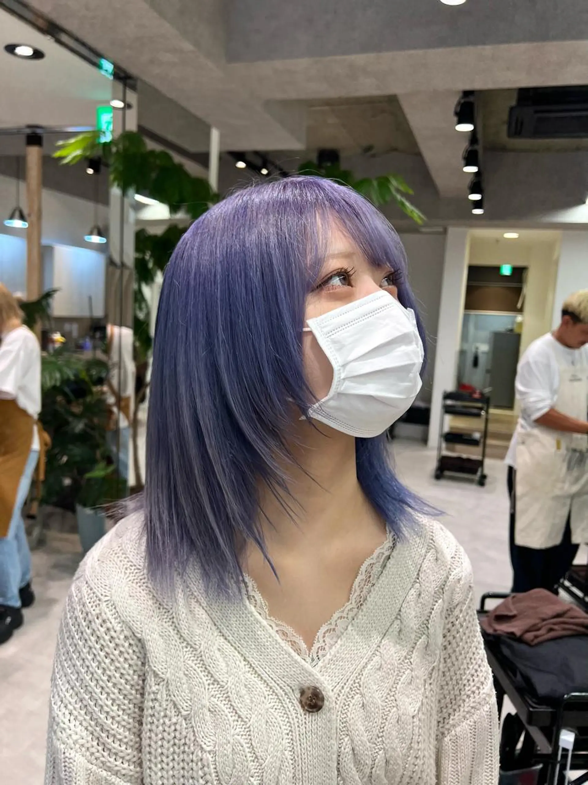ミディアム カラー ヘアカラー トリートメント ヘッドスパ 🍀お悩み改善憧れの 美髪　小林風雅のヘアスタイル