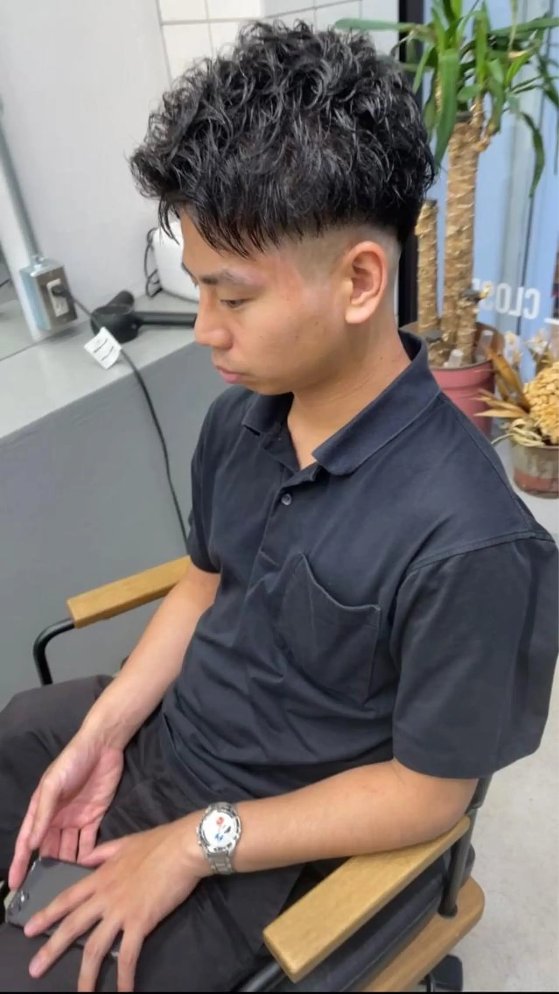 パーマ メンズ メンズ専門サロン wokeのヘアスタイル