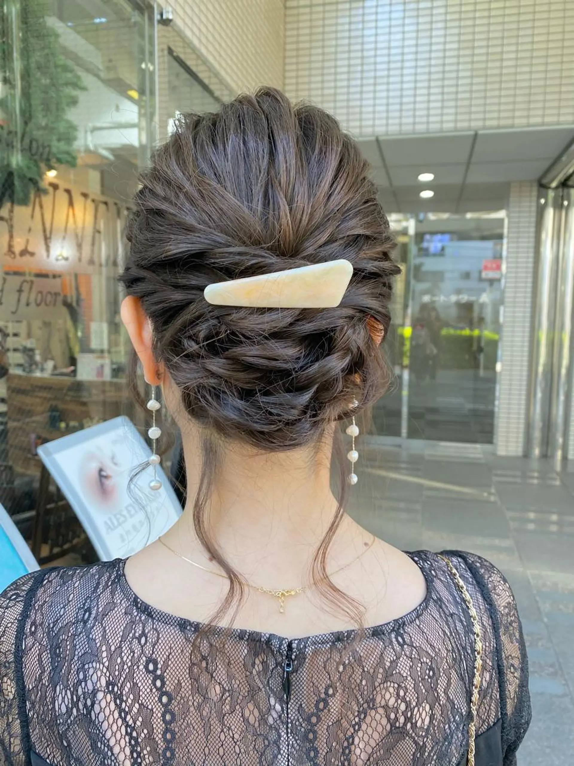 ミディアム ヘアアレンジ ヘアセット 💖ハイライト/ハイ トーン💖MIKIのヘアスタイル