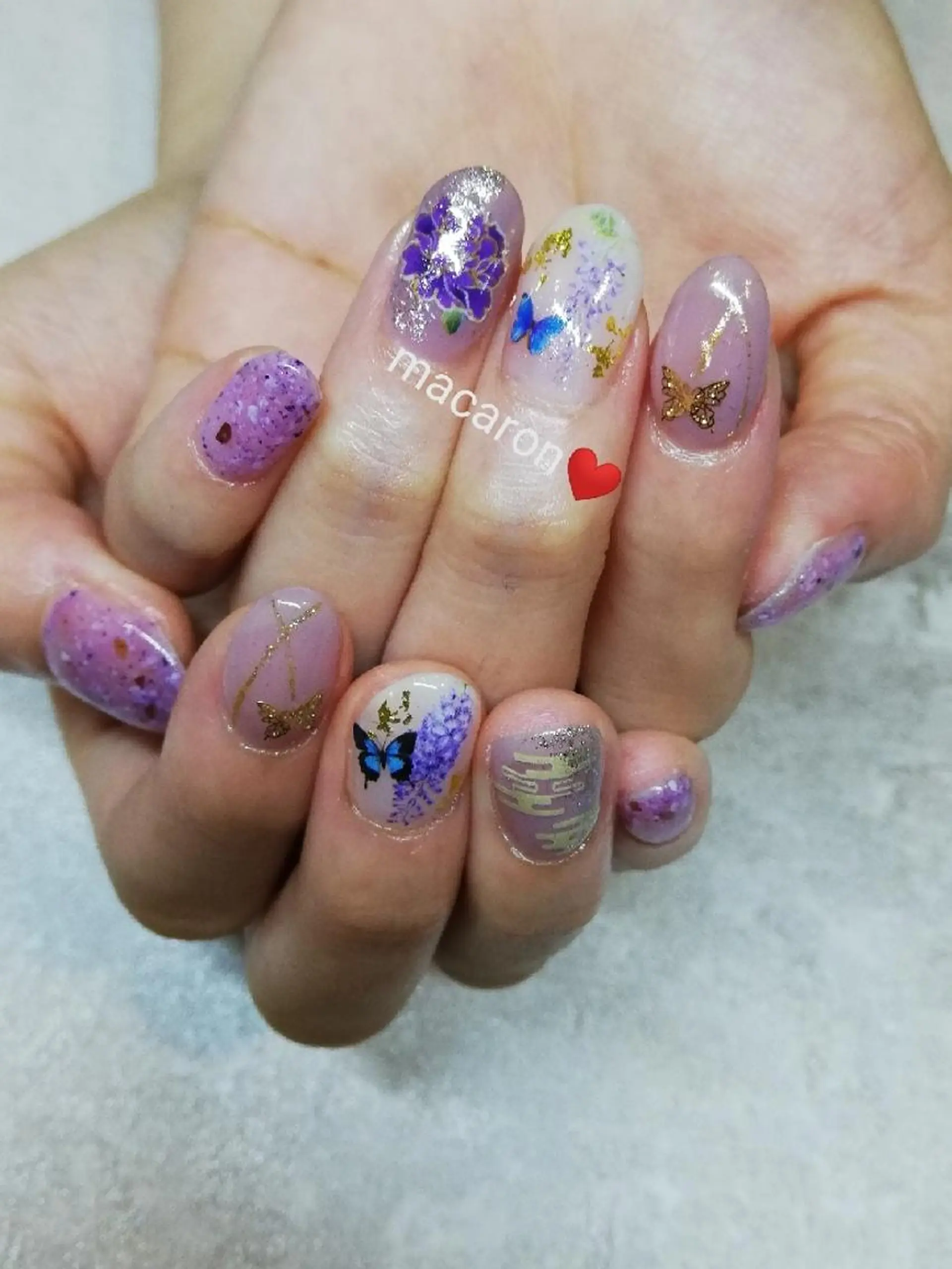 ネイル nail salon macaron のネイルデザイン