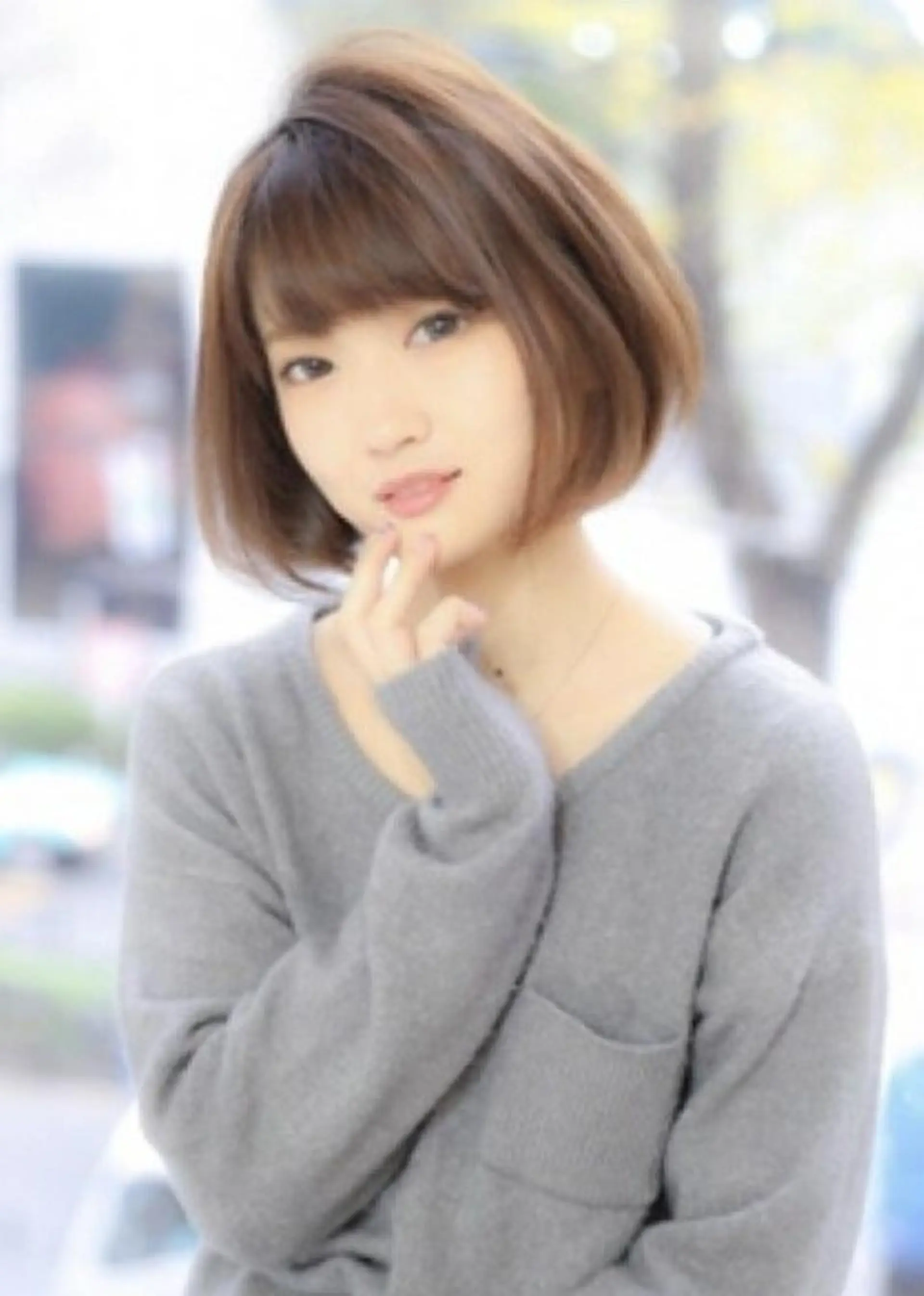 ショート 🇰🇷韓国風艶髪✨ 髪質改善 倉岡しおんのヘアスタイル