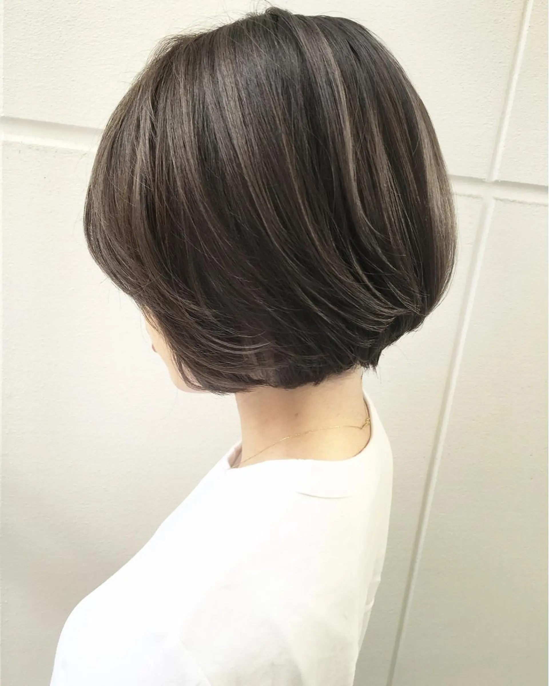 ショート カラー レイヤー/髪質改善 /山永圭介のヘアスタイル