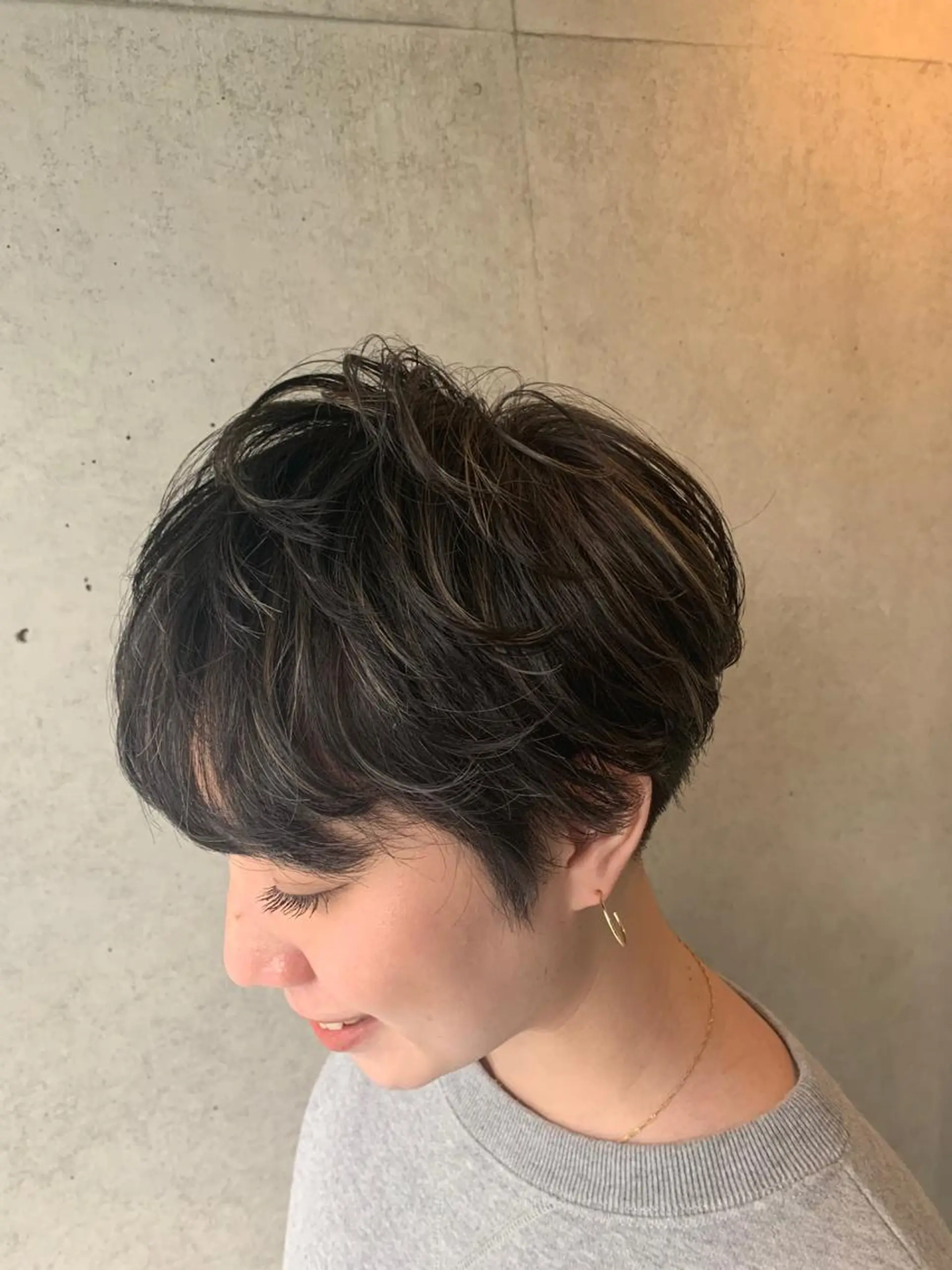 ショート 市村 正義のヘアスタイル