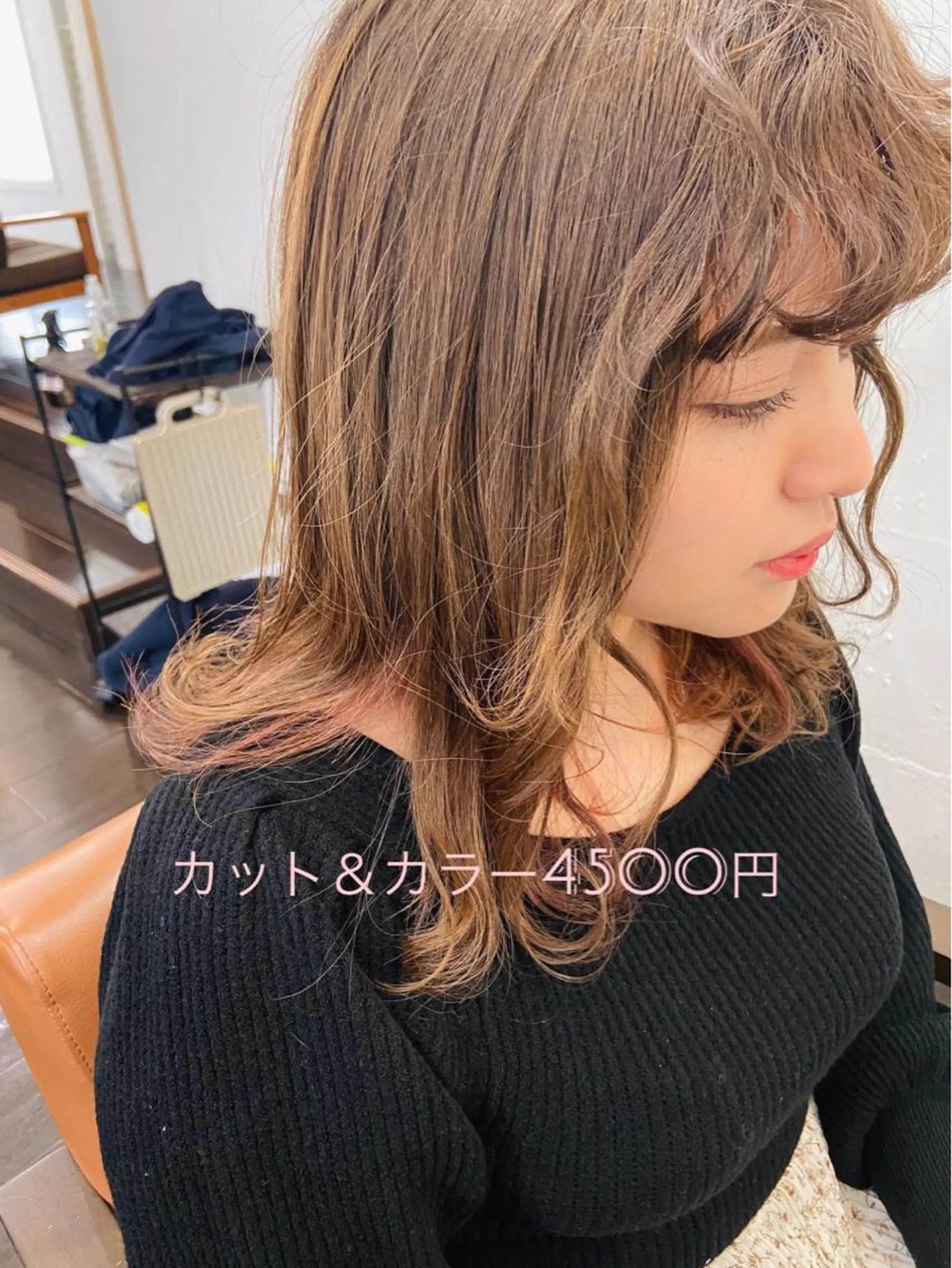 ロング カラー パーマ ヘアアレンジ メンズ キッズ ネイル マツエク・マツパ 久木原 ゆりのヘアスタイル