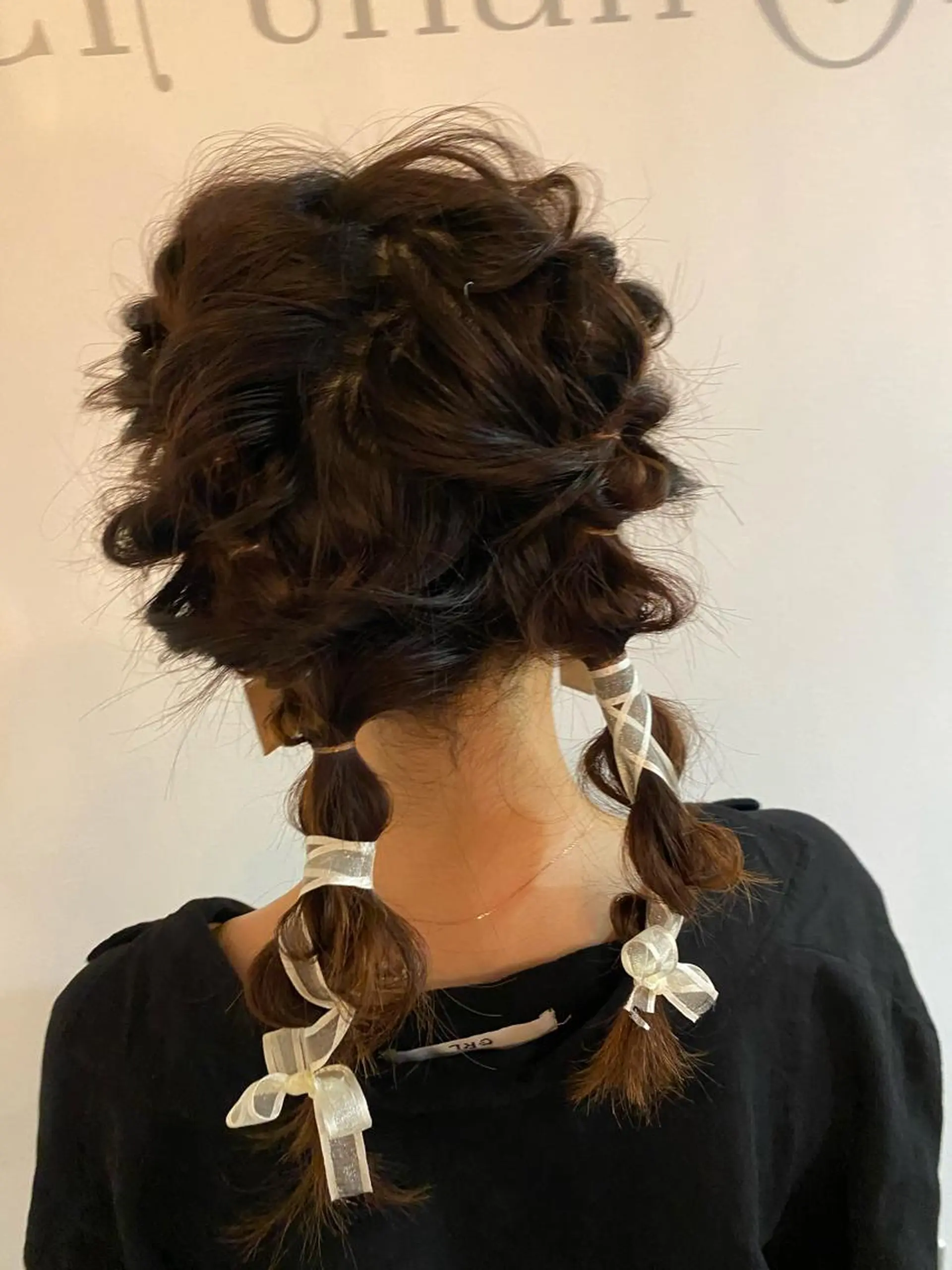 ヘアアレンジ ツインテール 西村 美羽のヘアスタイル