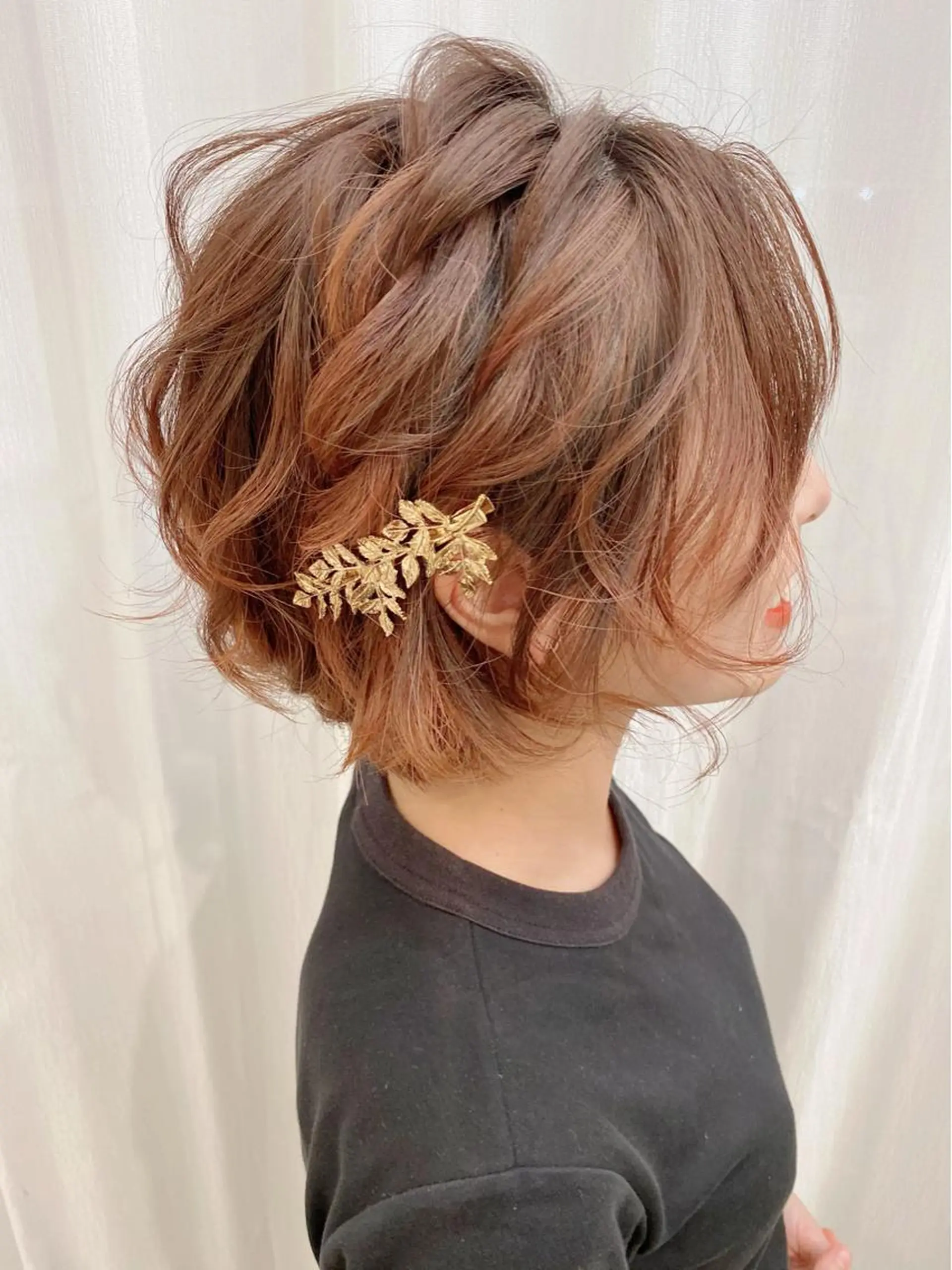 ショート ヘアアレンジ 大阪/ヘアアレンジ /似合わせset💐のヘアスタイル