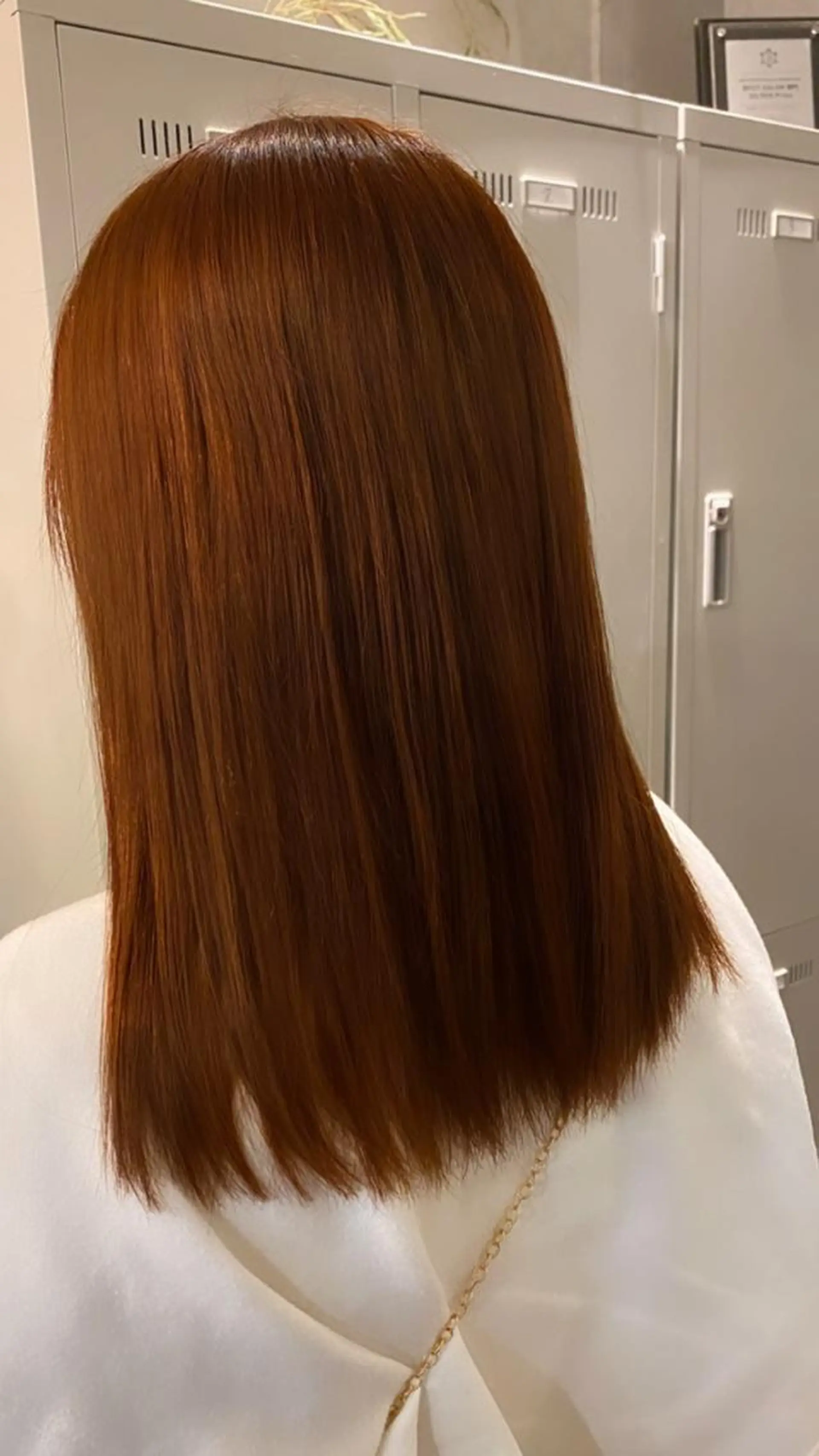 ミディアム angelica 🌸ayaka🌸のヘアスタイル