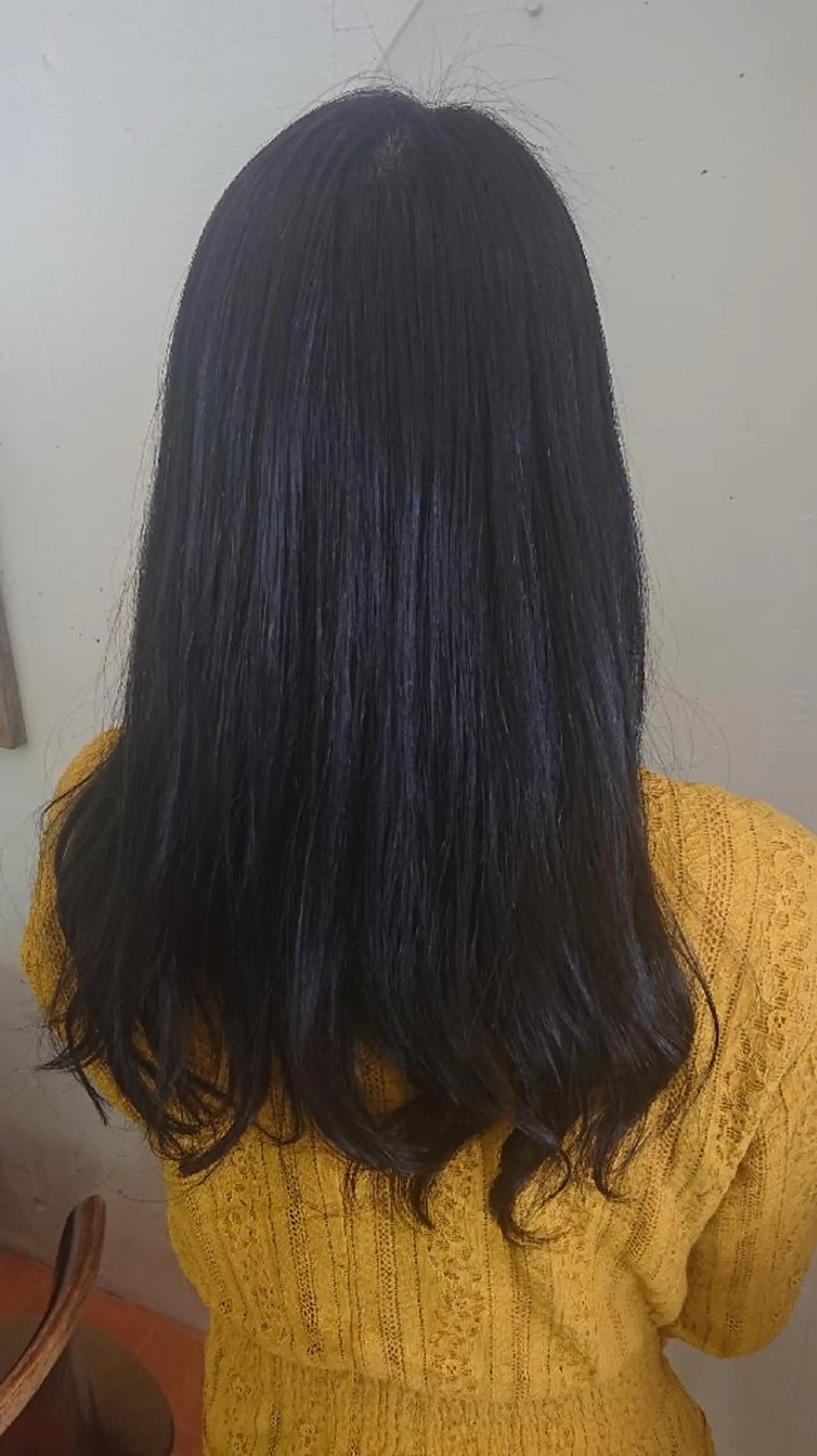 セミロング カラー 山口 彩海のヘアスタイル