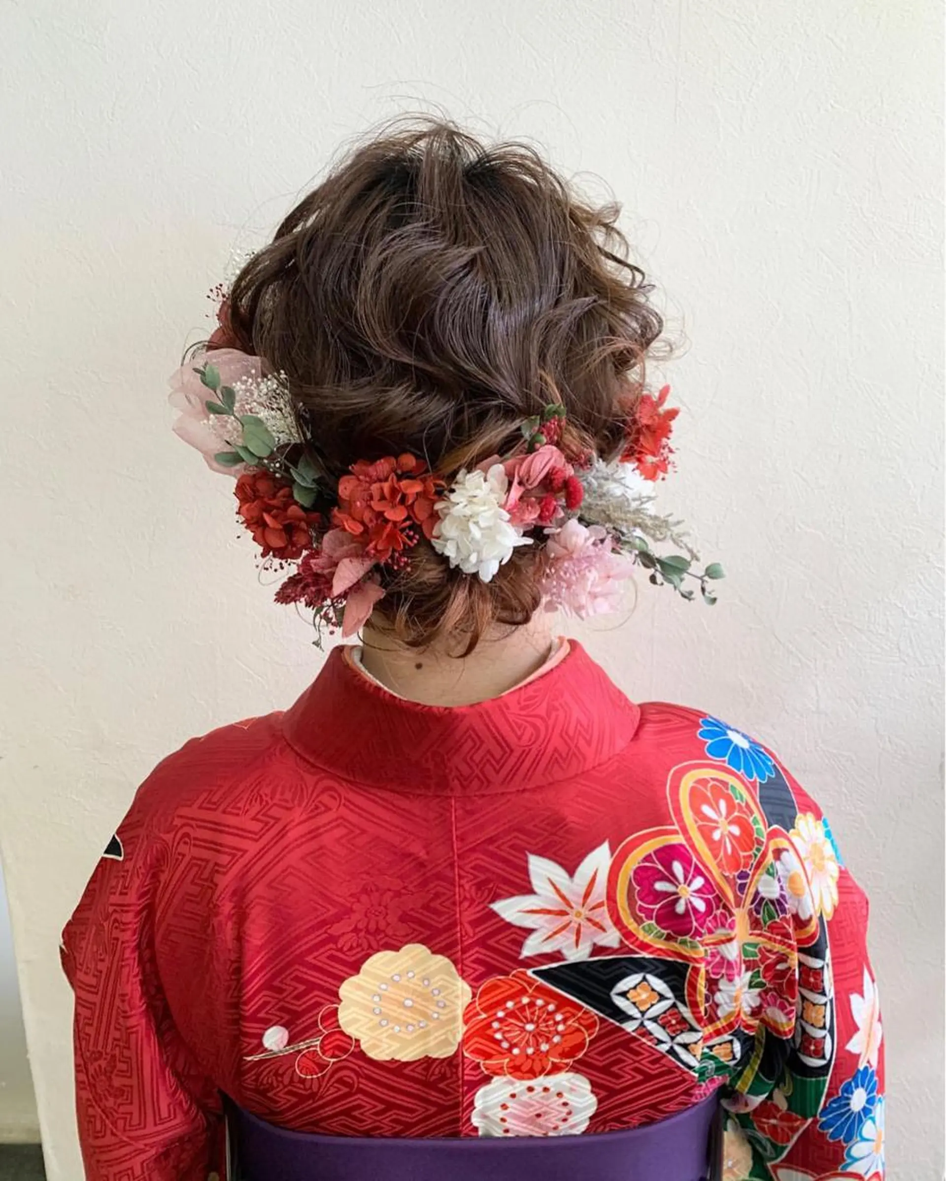 ヘアアレンジ 着付け 中原 梨沙のヘアスタイル