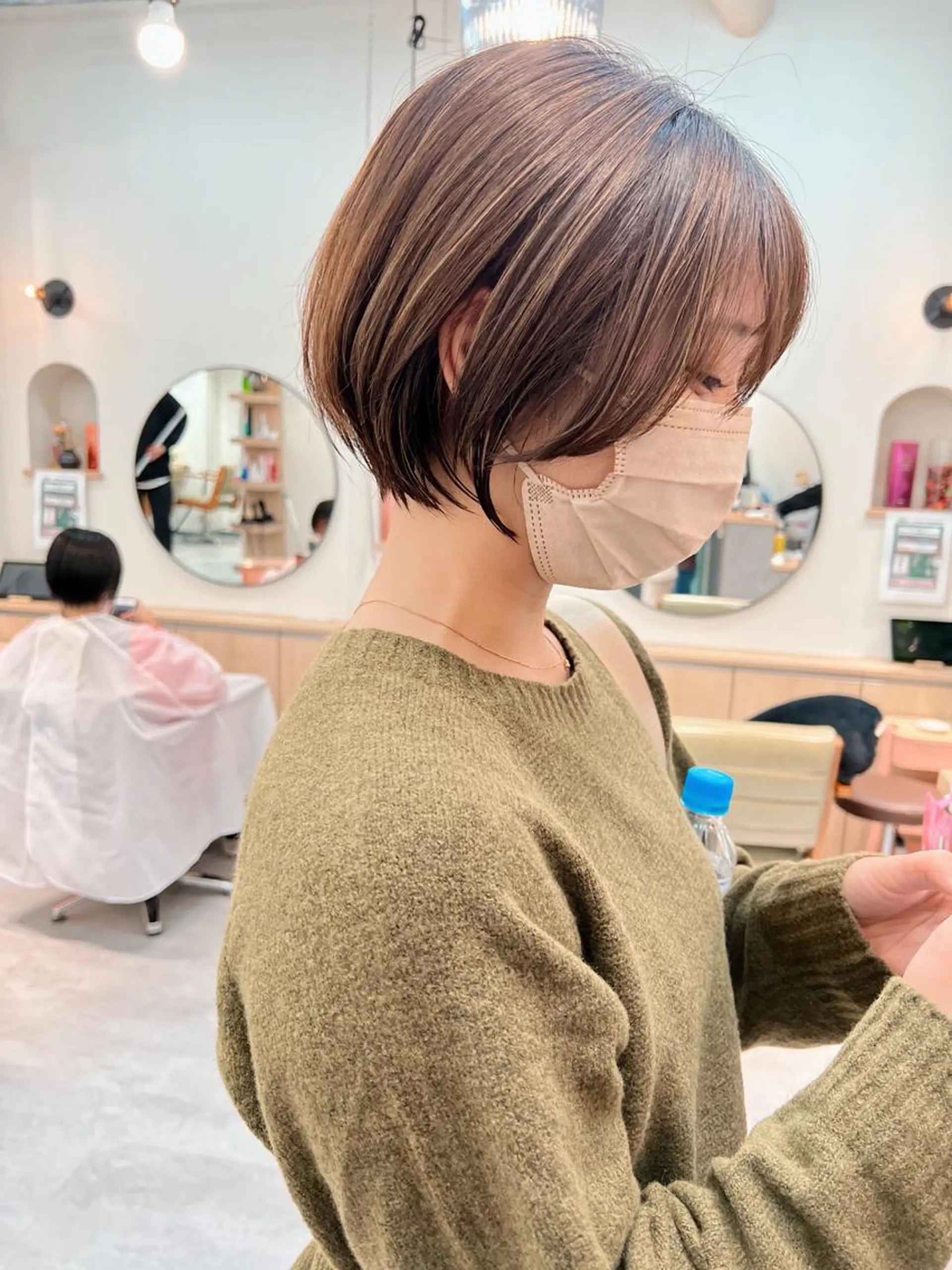 ショート カラー メンズカット特化柏駅 徒歩3分LOUのヘアスタイル