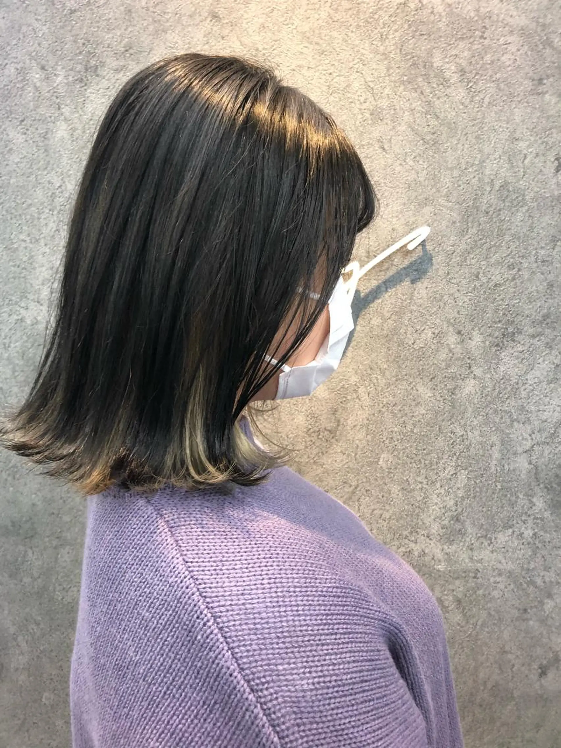 ミディアム Noyヨシモト ヒロトのヘアスタイル