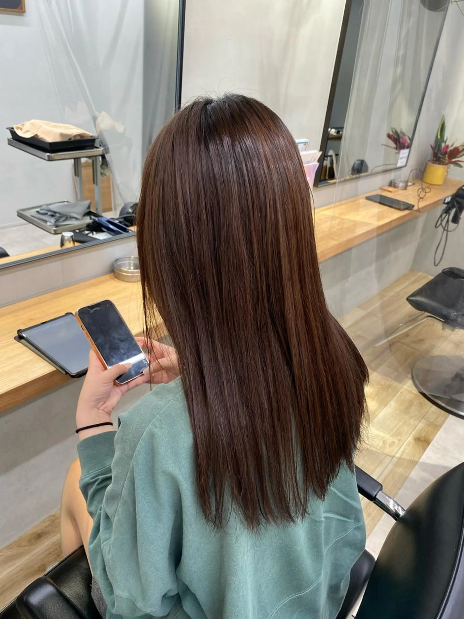 ロング パーマ カット 縮毛矯正 トリートメント noa/ 渋谷のヘアスタイル