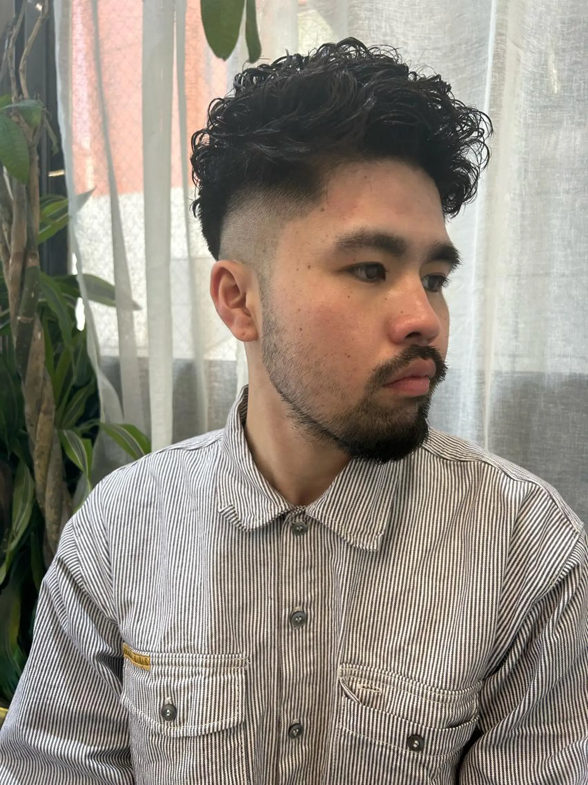 メンズ メンズパーマ カット パーマ トリートメント kazuki iconのヘアスタイル