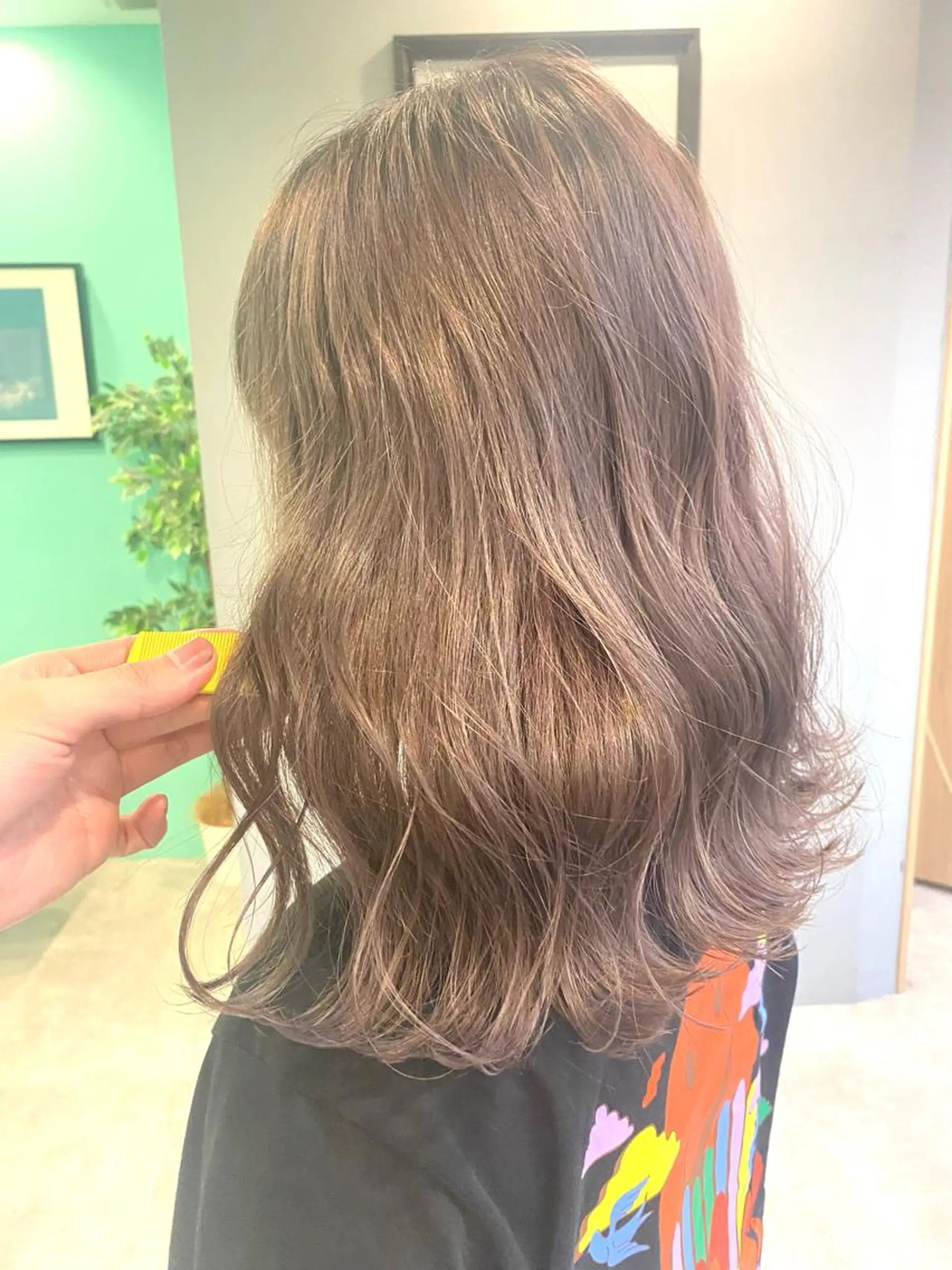 カラー 神山 大樹✂︎宇都宮江曽島のヘアスタイル