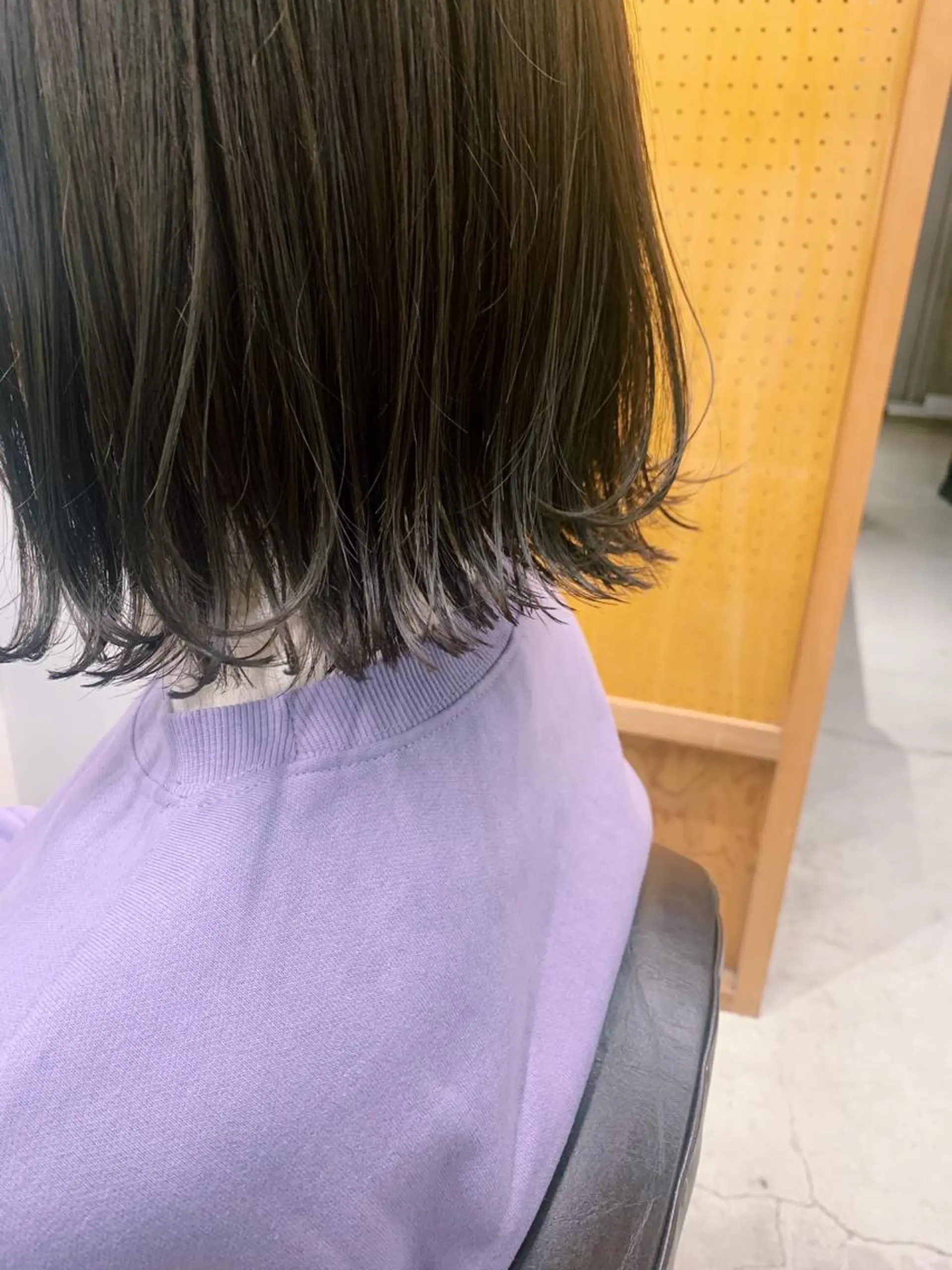 ミディアム カット ヘアカラー 縮毛矯正 トリートメント misch by urban所属・名駅🦢大人艶カラー 🪽カミヤアカネのヘアスタイル