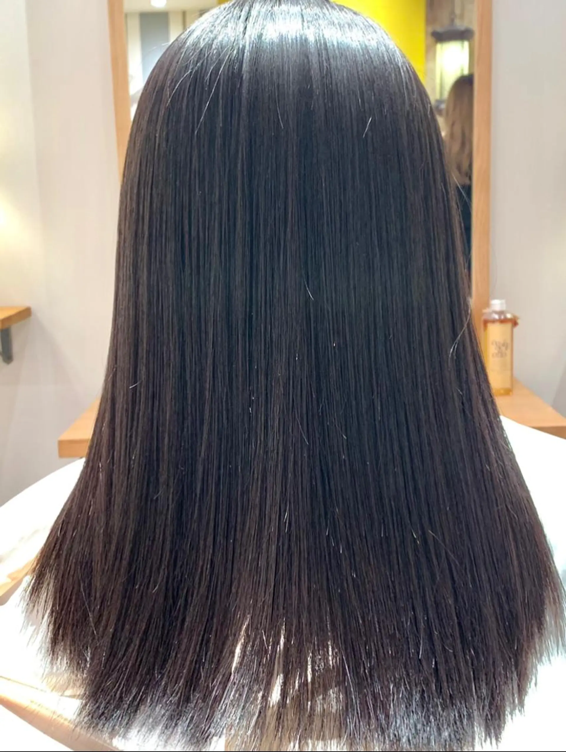 セミロング 髪質改善 縮毛矯正 トリートメント 縮毛矯正専門美容師 宮本遼のヘアスタイル