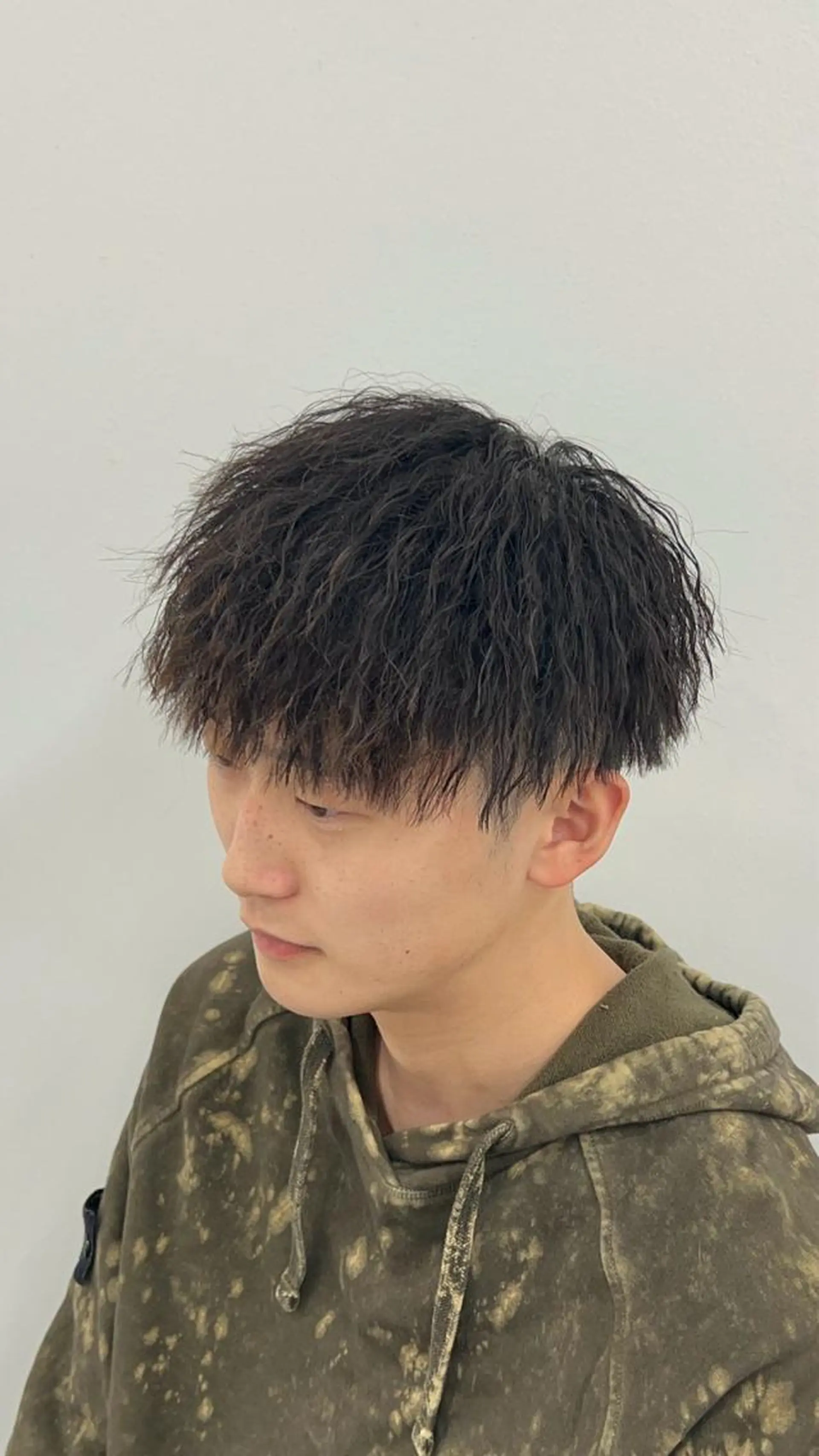 ショート メンズ カット パーマ メンズ専門 花瀬弘晃のヘアスタイル