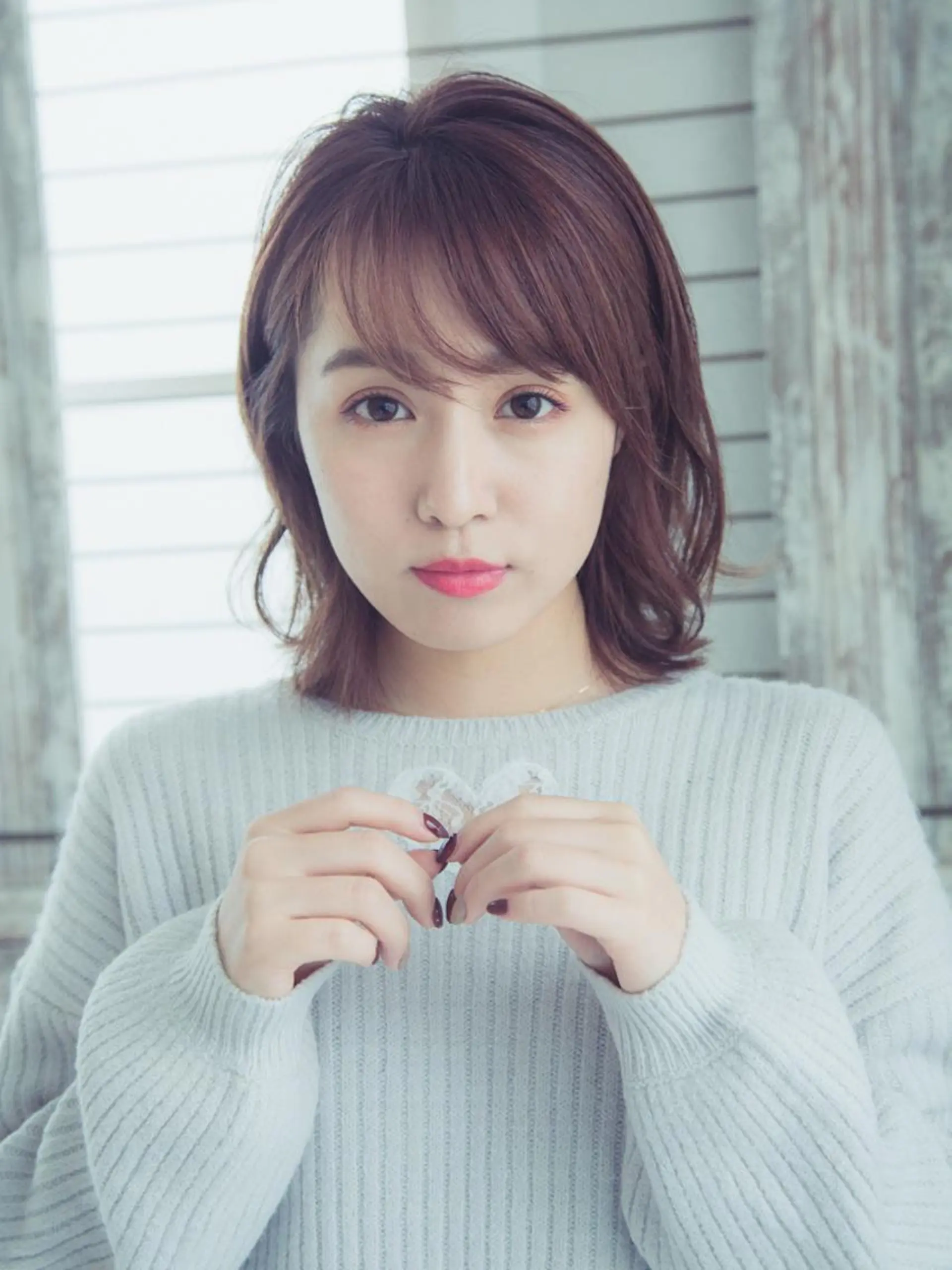 ミディアム ricca♪ 反町のヘアスタイル