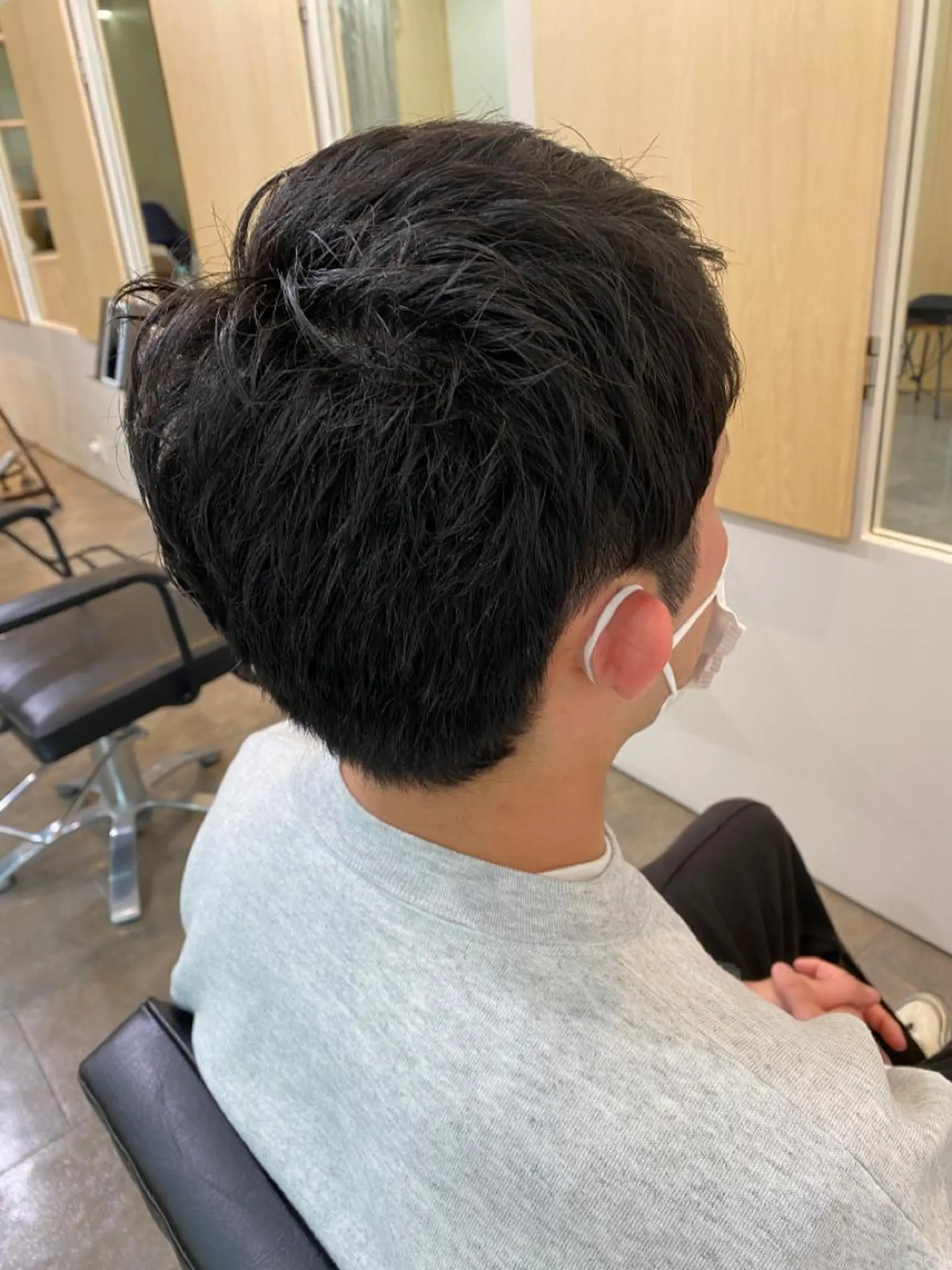 メンズ メンズショート 刈り上げ ✨弱酸性縮毛/艶々✨ 髪質改善Mai🌟のヘアスタイル