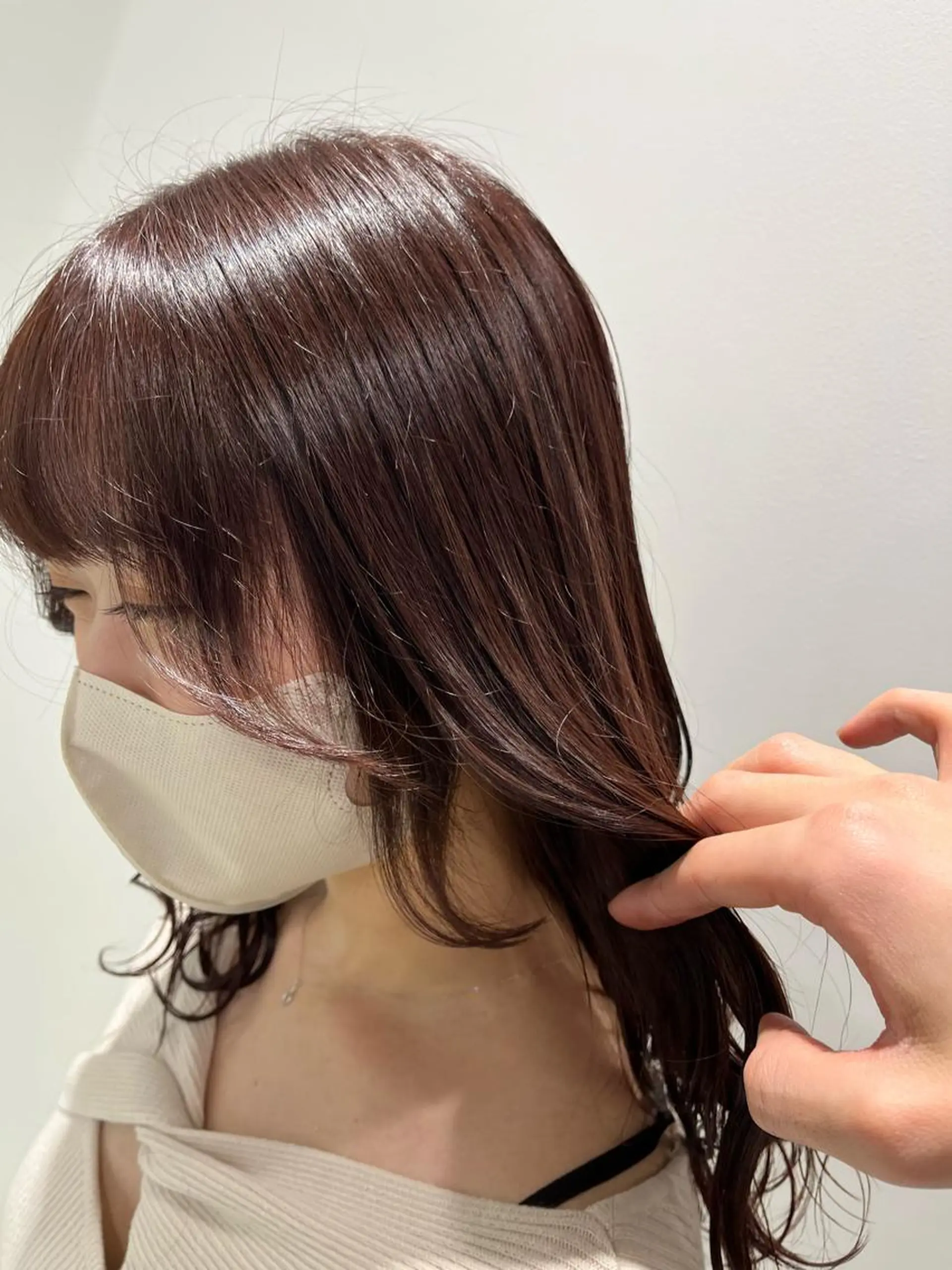 セミロング カット ヘアカラー トリートメント ヘッドスパ ヘアセット 🪞透明感カラー🫧 縮毛矯正🥇かずきのヘアスタイル