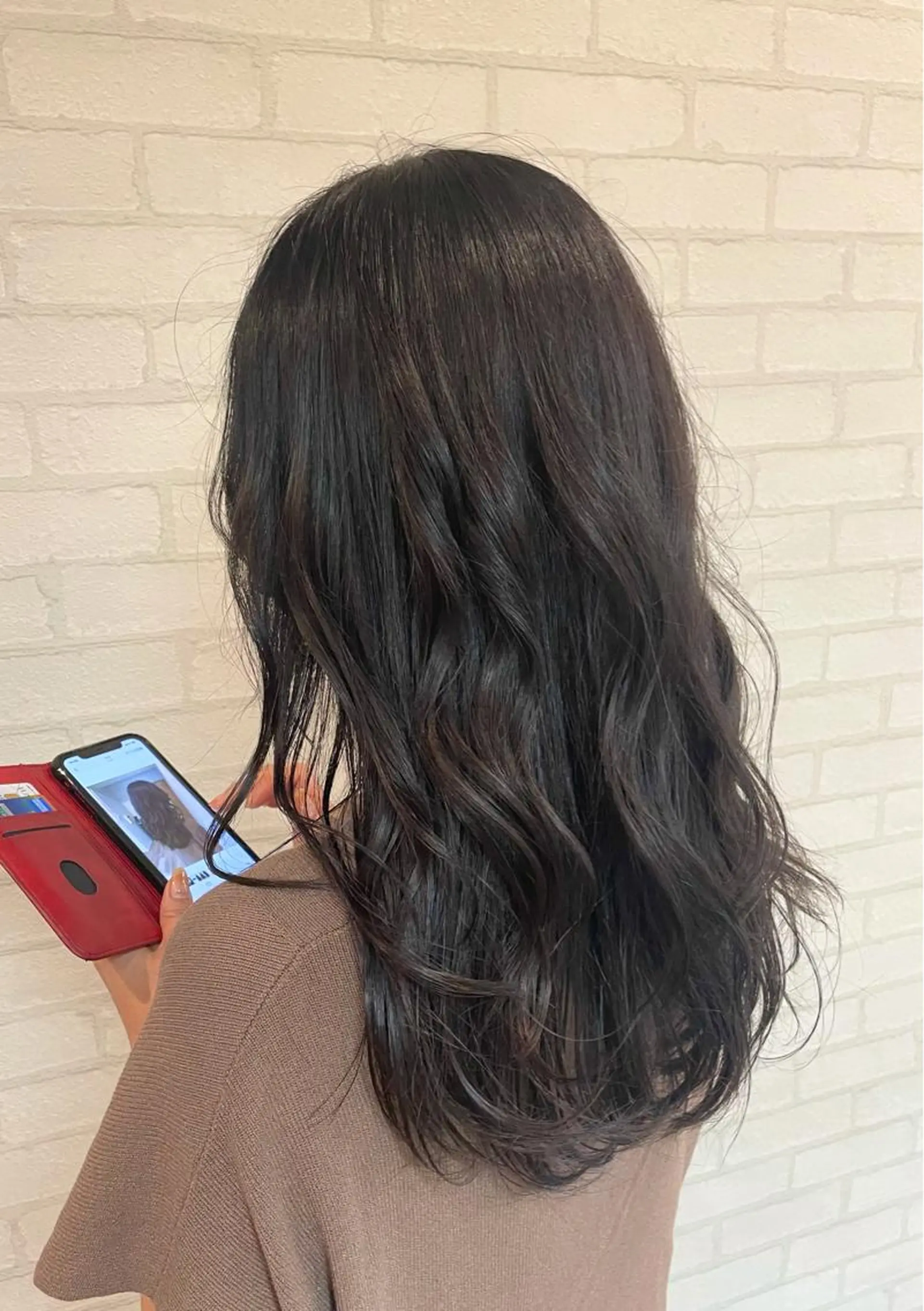 セミロング カット ヘアカラー 🐤 ゆい🐓のヘアスタイル