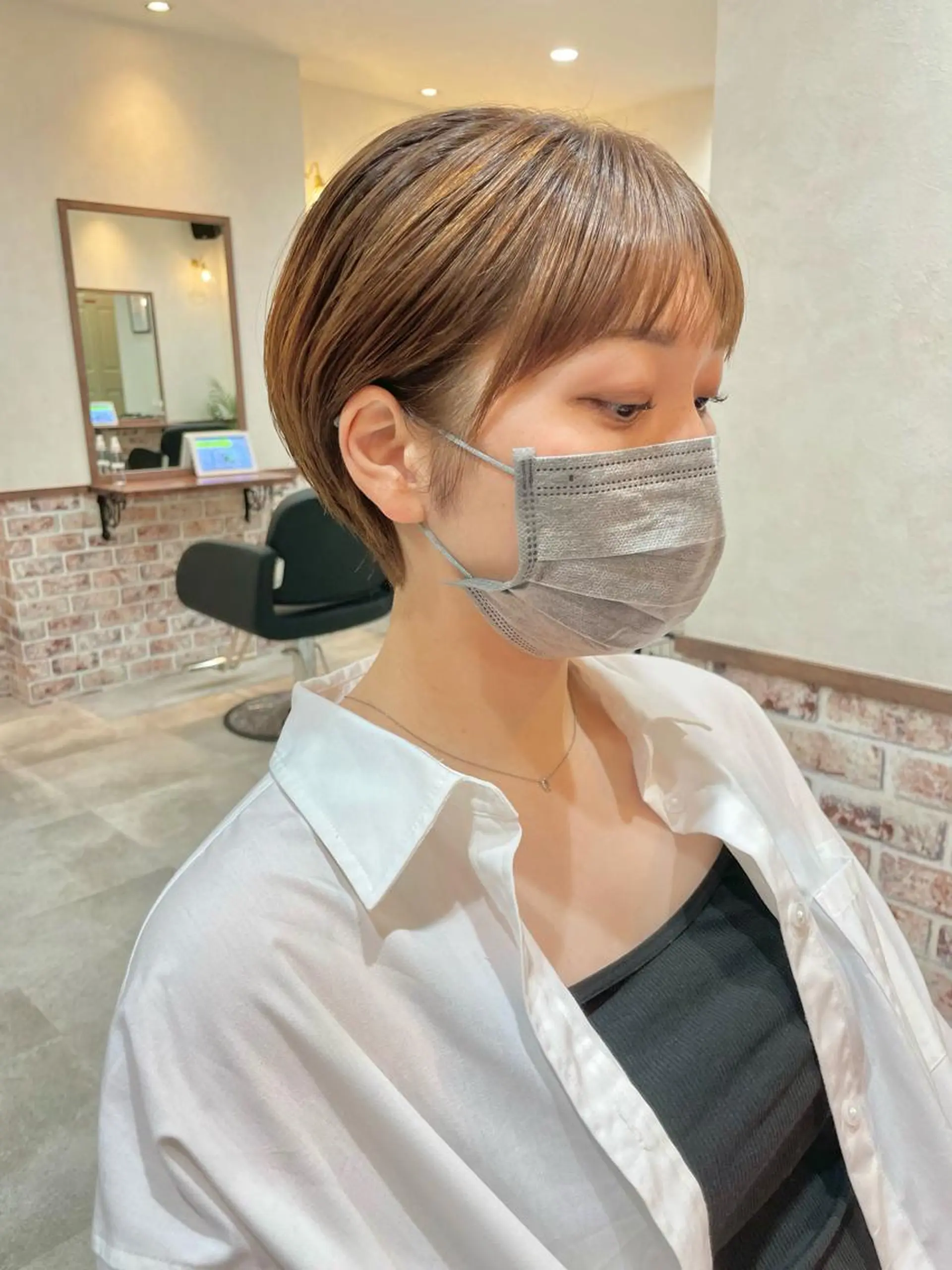 ショート カラー カット ヘアカラー トリートメント ヘアセット limit陽平 ショート/ボブのヘアスタイル