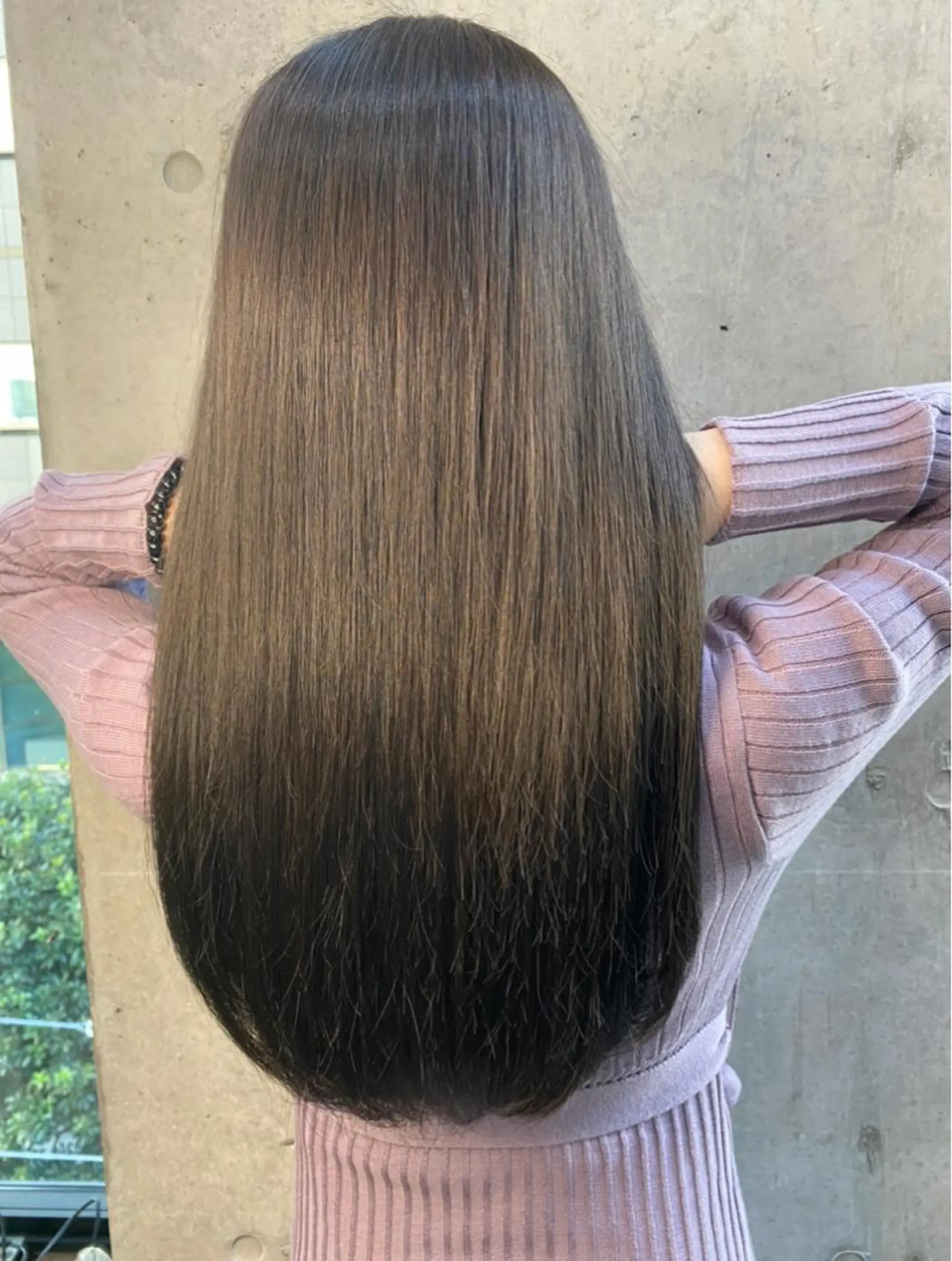 ロング 髪質改善 ヘアカラー トリートメント 愛されヘア♪ 大森春奈のヘアスタイル