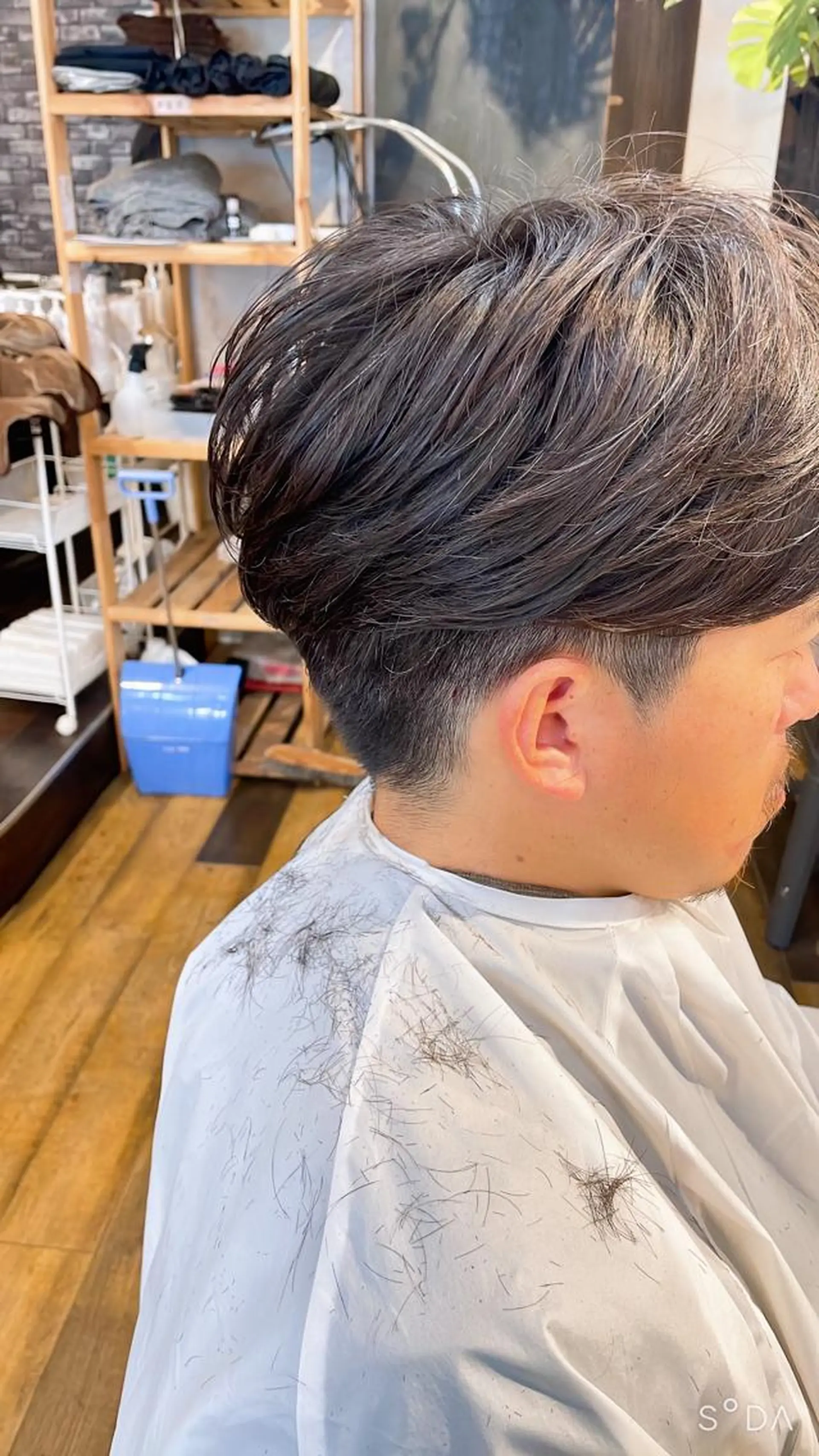 メンズ ツーブロック ひばりヶ丘美容室 カット石井里佳のヘアスタイル