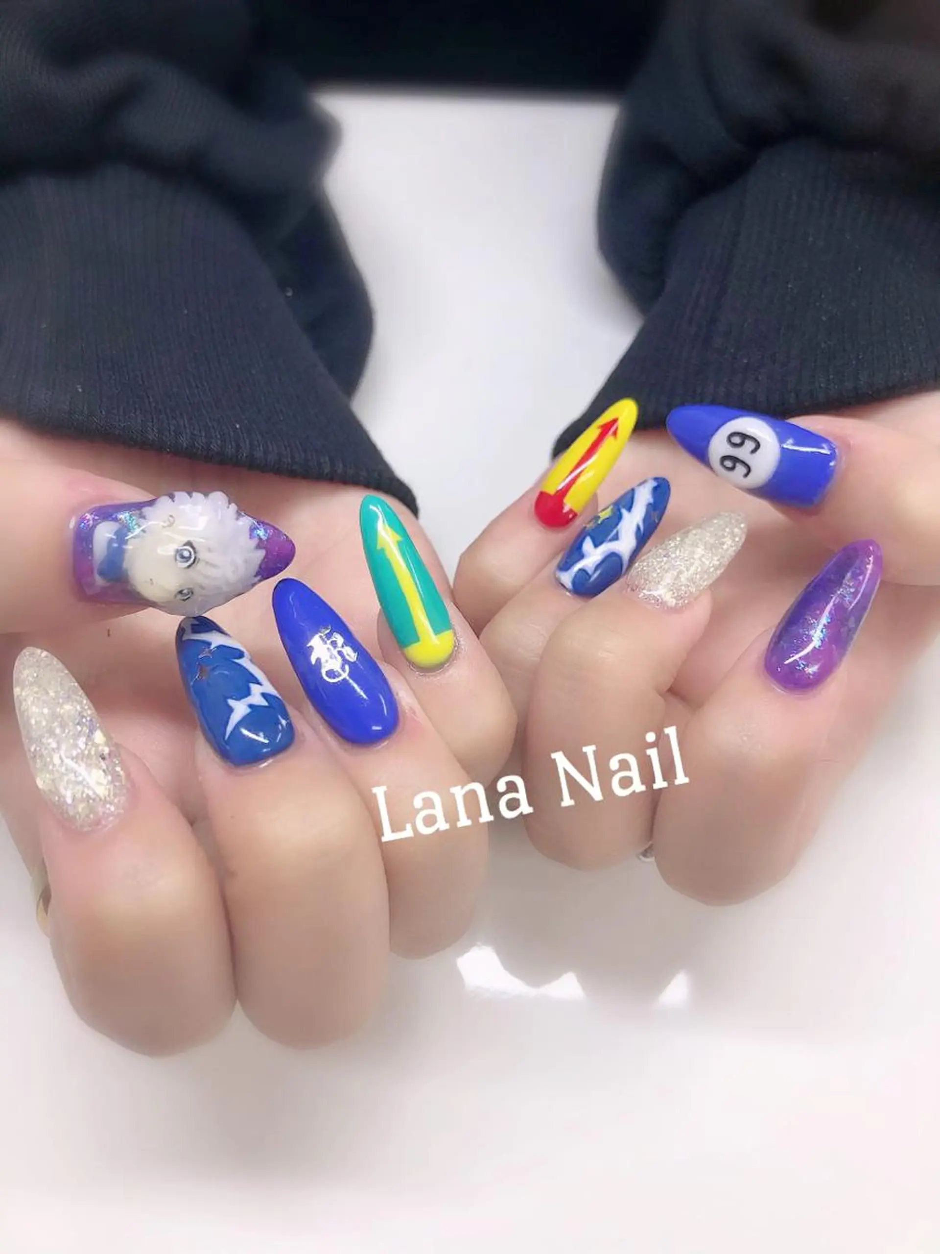 ネイル スカルプネイル Lana Nailのネイルデザイン