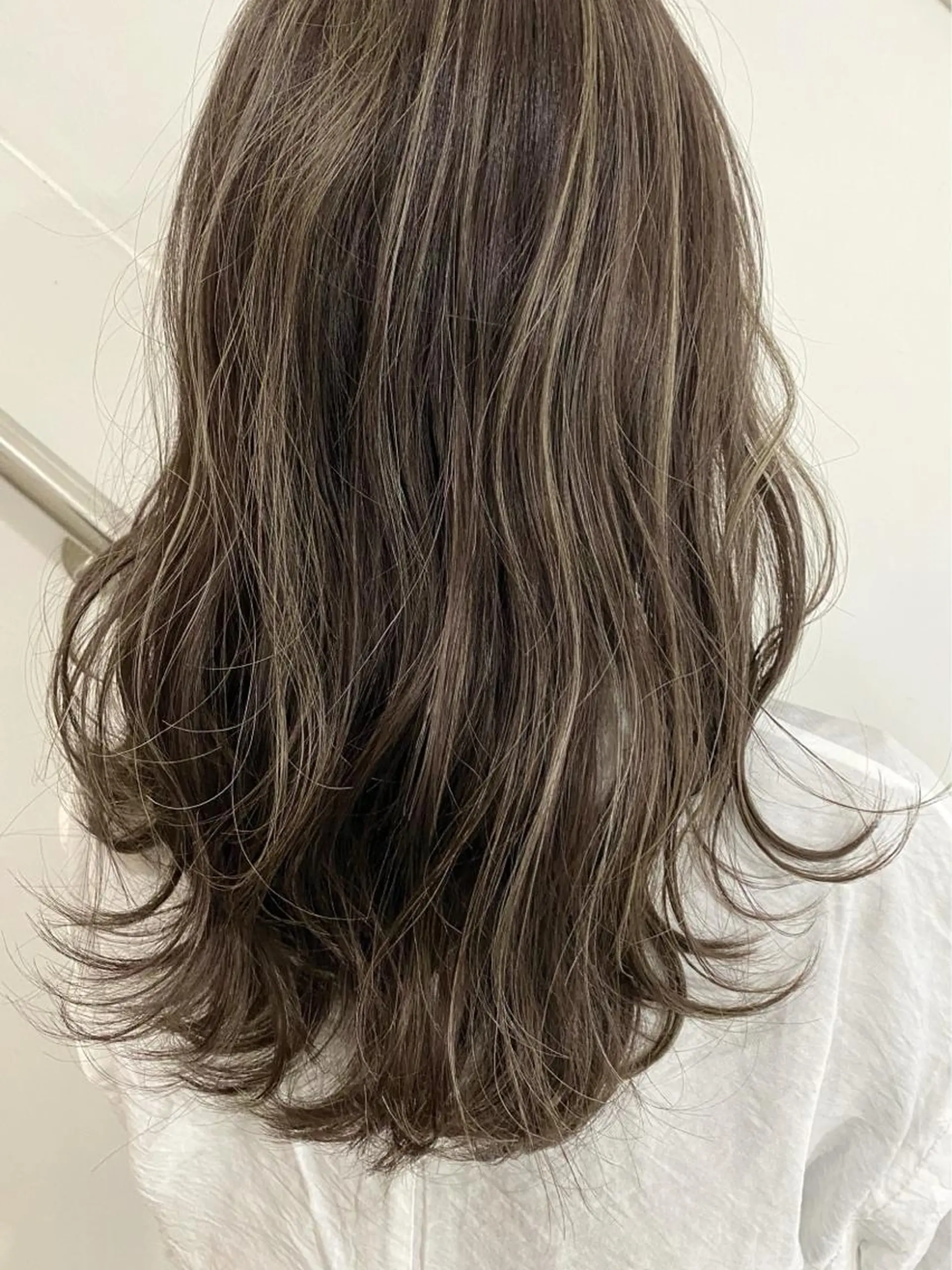 ロング カラー ヘアカラー トリートメント 似合わせ＋韓国カット ニシヤマ　マイのヘアスタイル