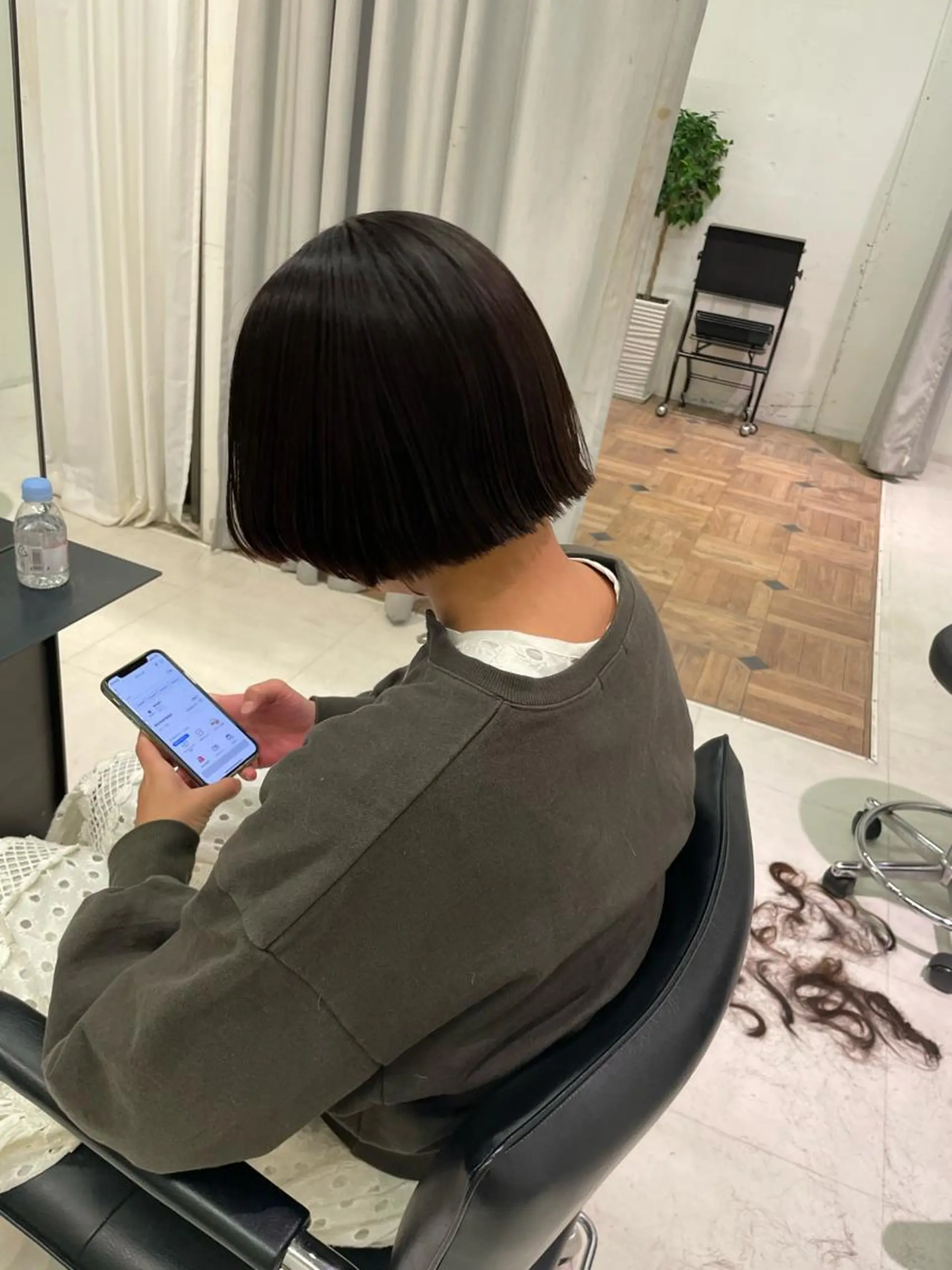 ショート カラー キッズ カット トリートメント オトナヘア🌸 harukaのヘアスタイル