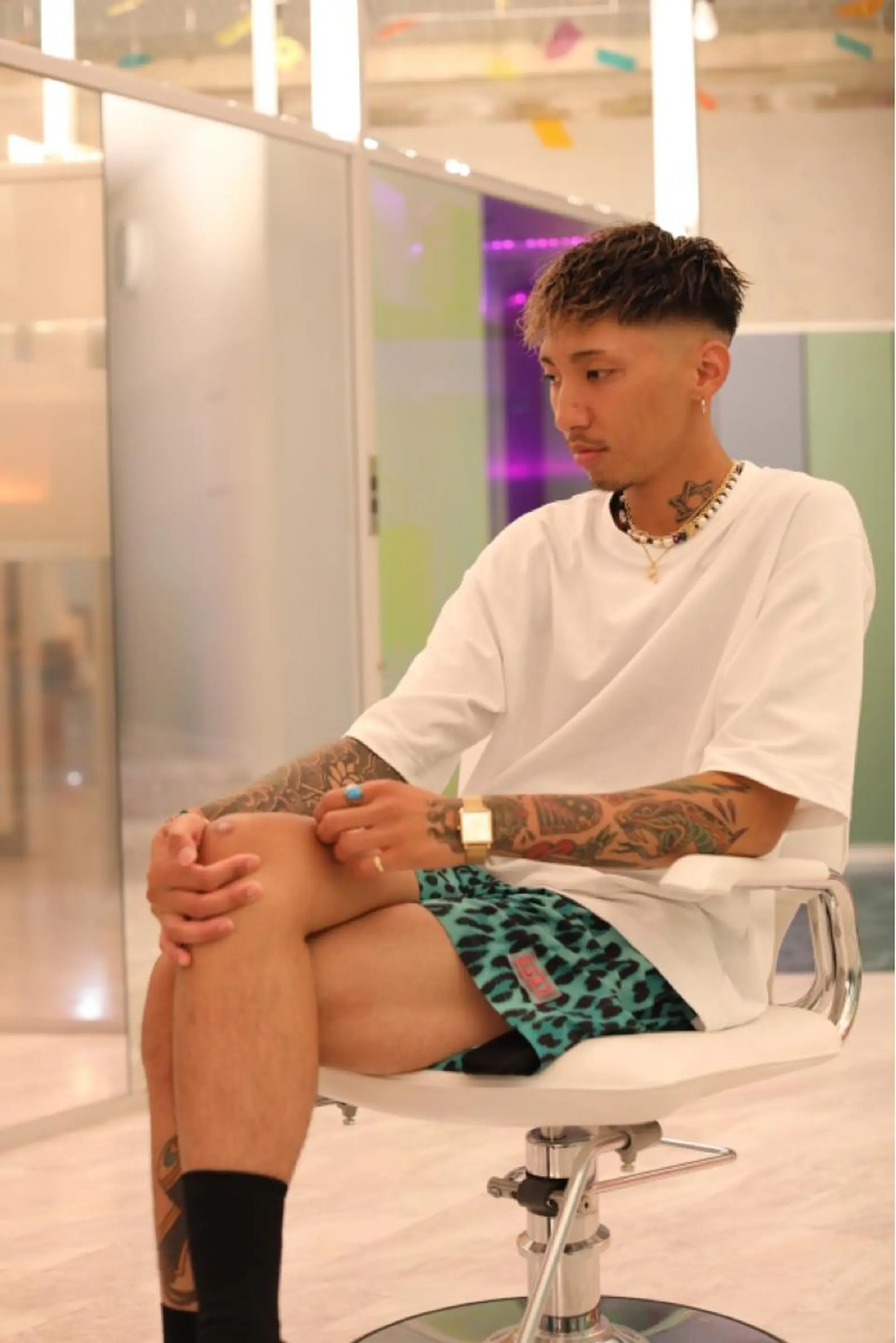 ショート カラー パーマ Riganuts王子 Hayato✂︎のヘアスタイル