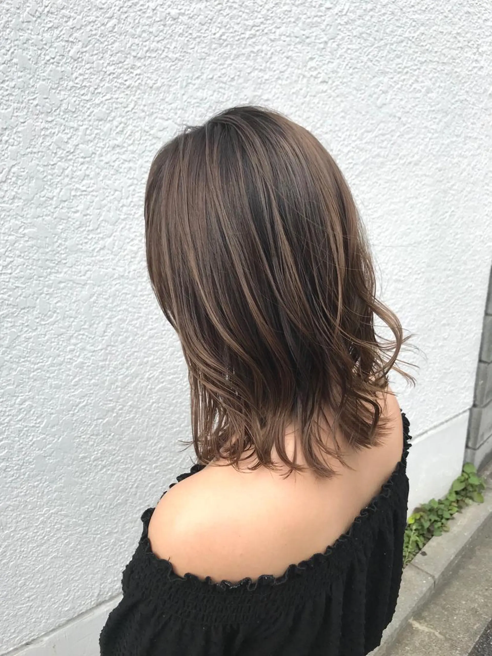 ミディアム カラー パーマ ヘアアレンジ メンズ キッズ メンズバレイヤージュ バレイヤージュ ベージュカラー 透明感カラー ミルキーベージュ カット トリートメント Forest. -髪質改善-のヘアスタイル