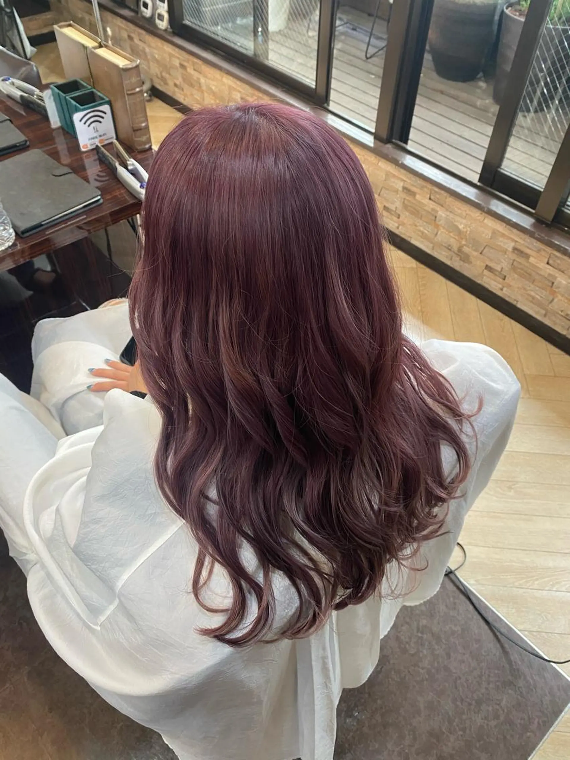 ロング カラー ヘアアレンジ シャローネ池袋 【れいな】のヘアスタイル