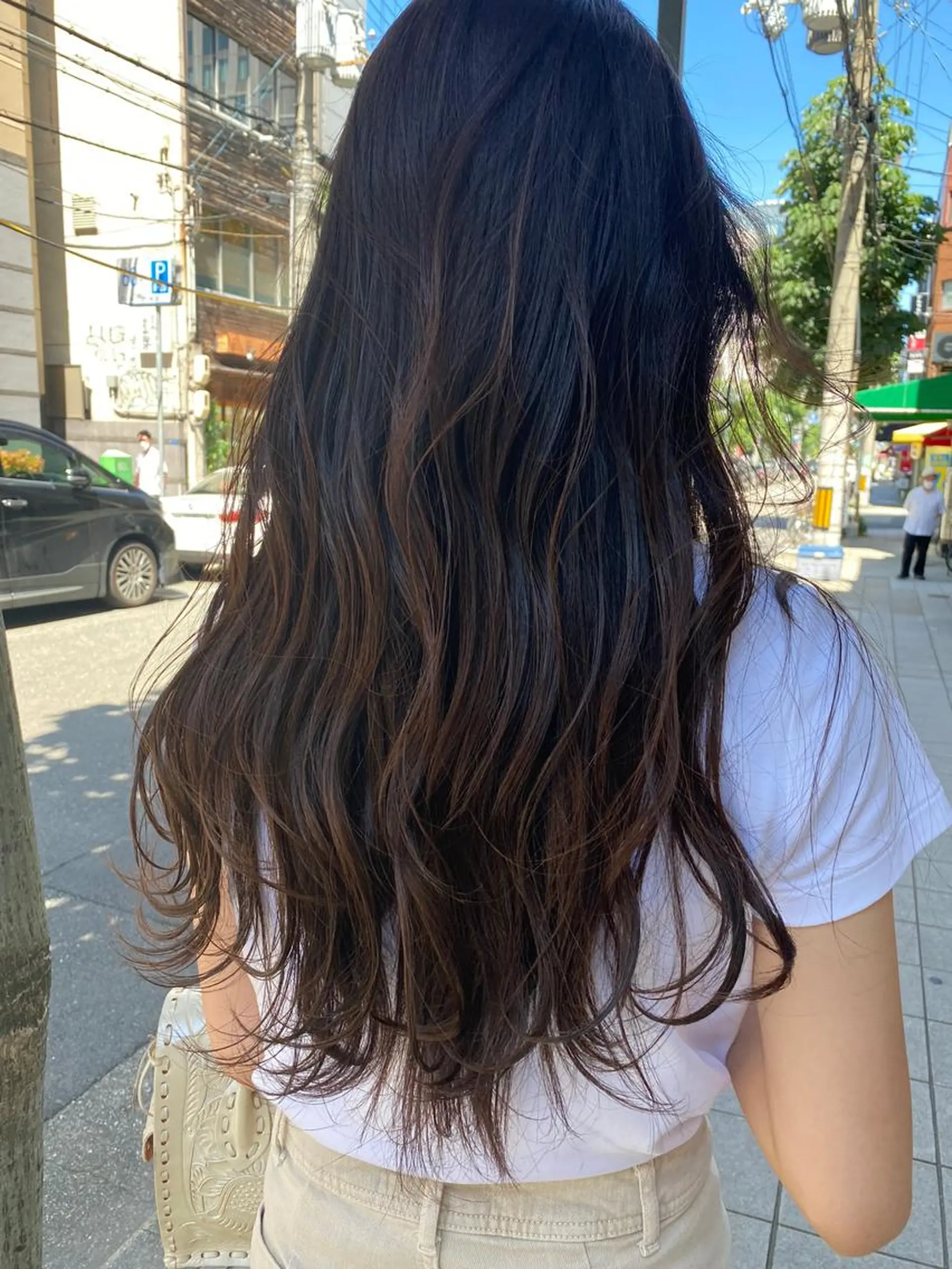 ロング カラー 韓国好き🇰🇷 美容師MIKUのヘアスタイル